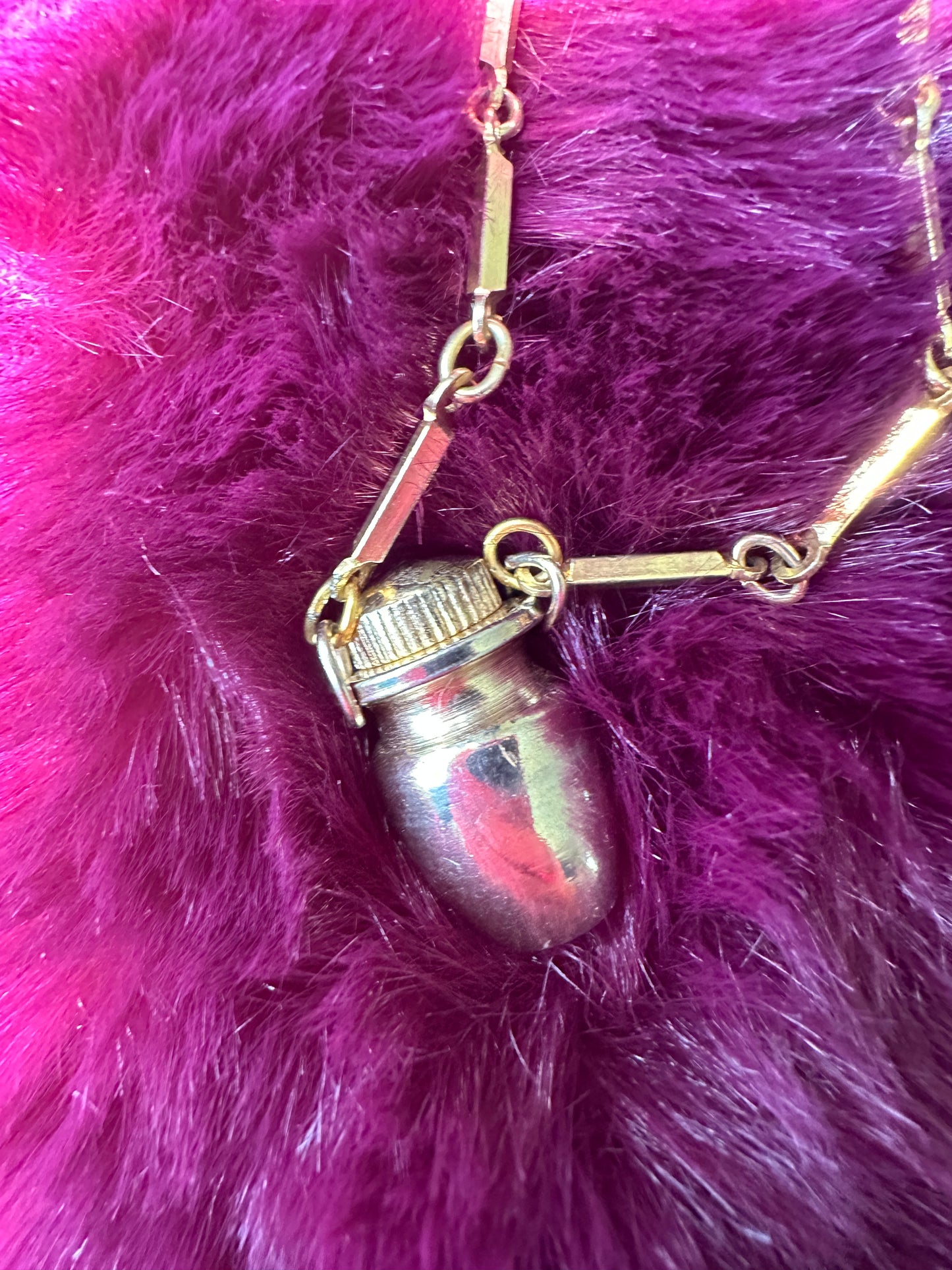 Art Deco Perfume Necklace