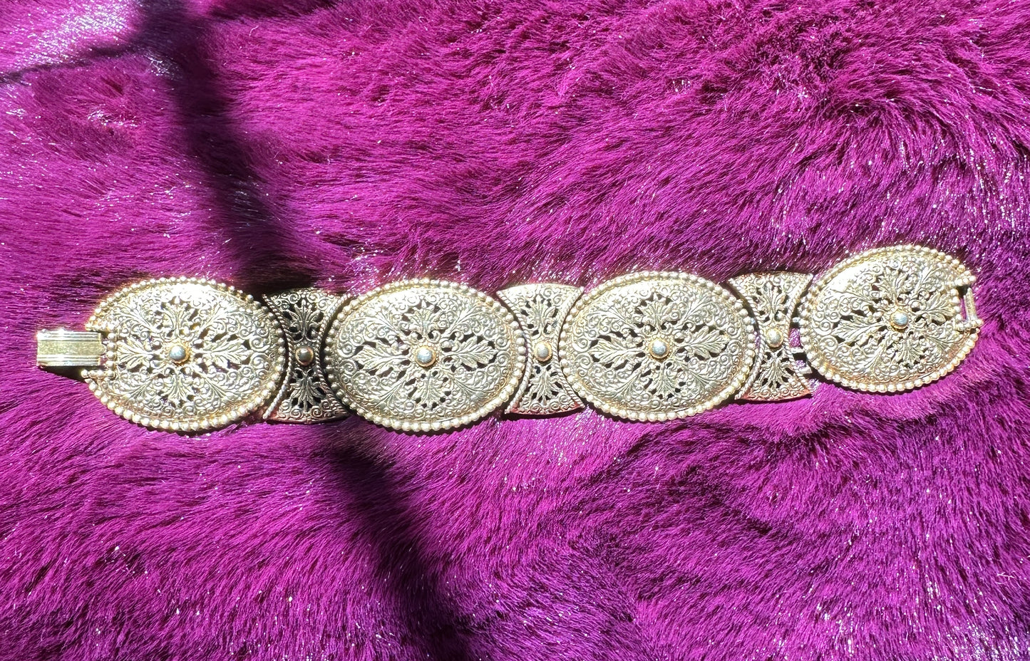 Renaissance Revival Medallion Bracelet