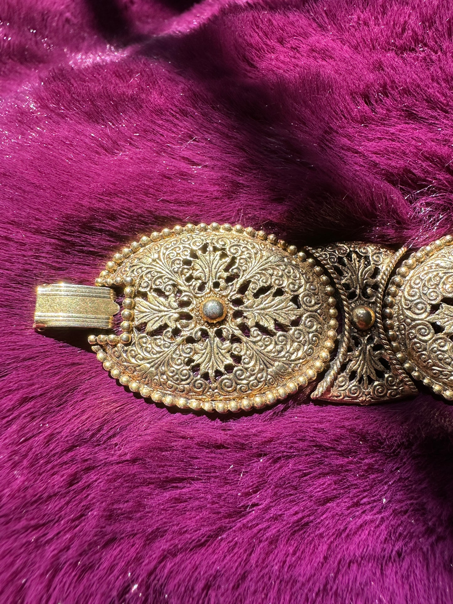 Renaissance Revival Medallion Bracelet