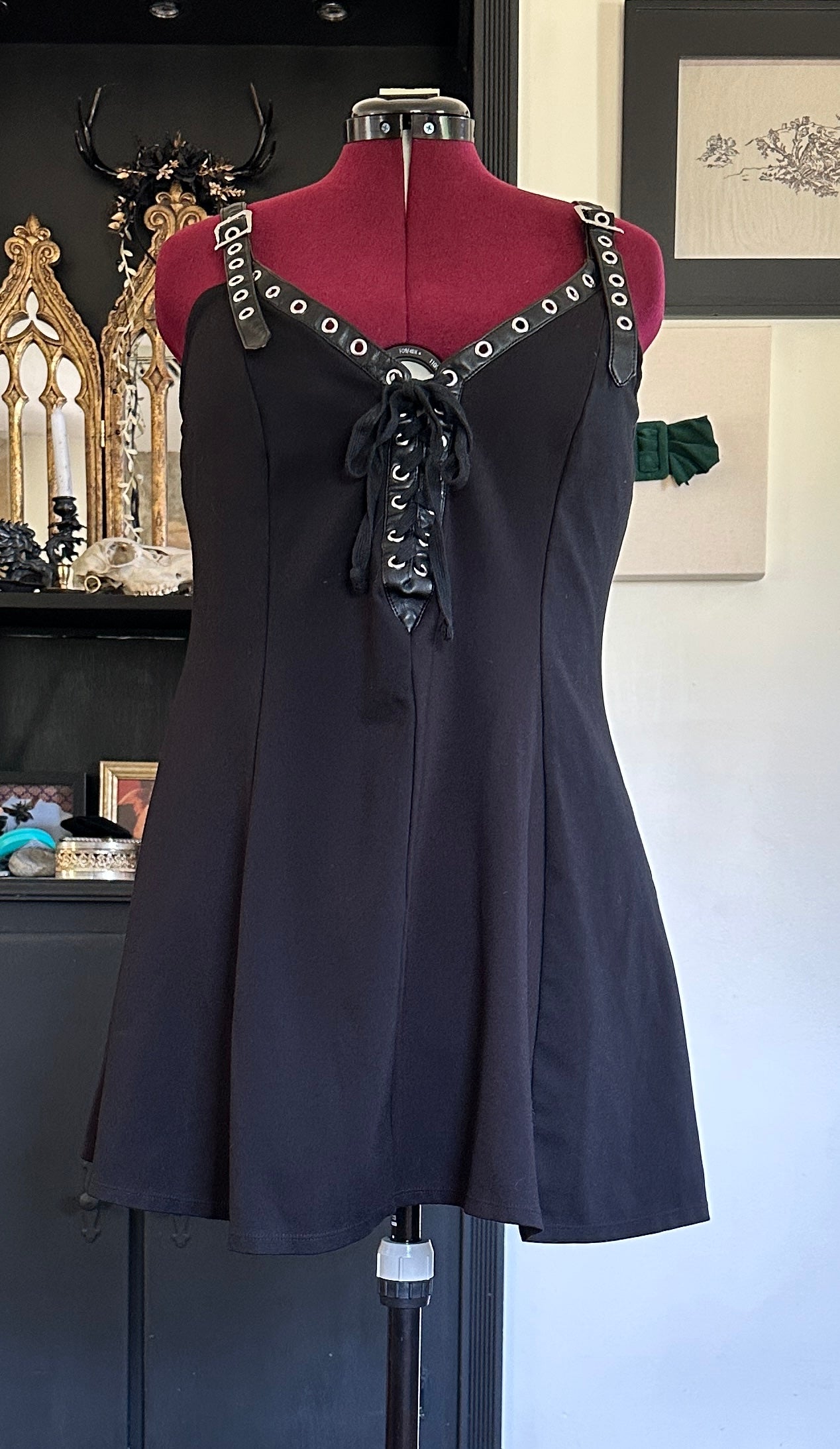 Dolls Kill Goth Summer Dress 3X