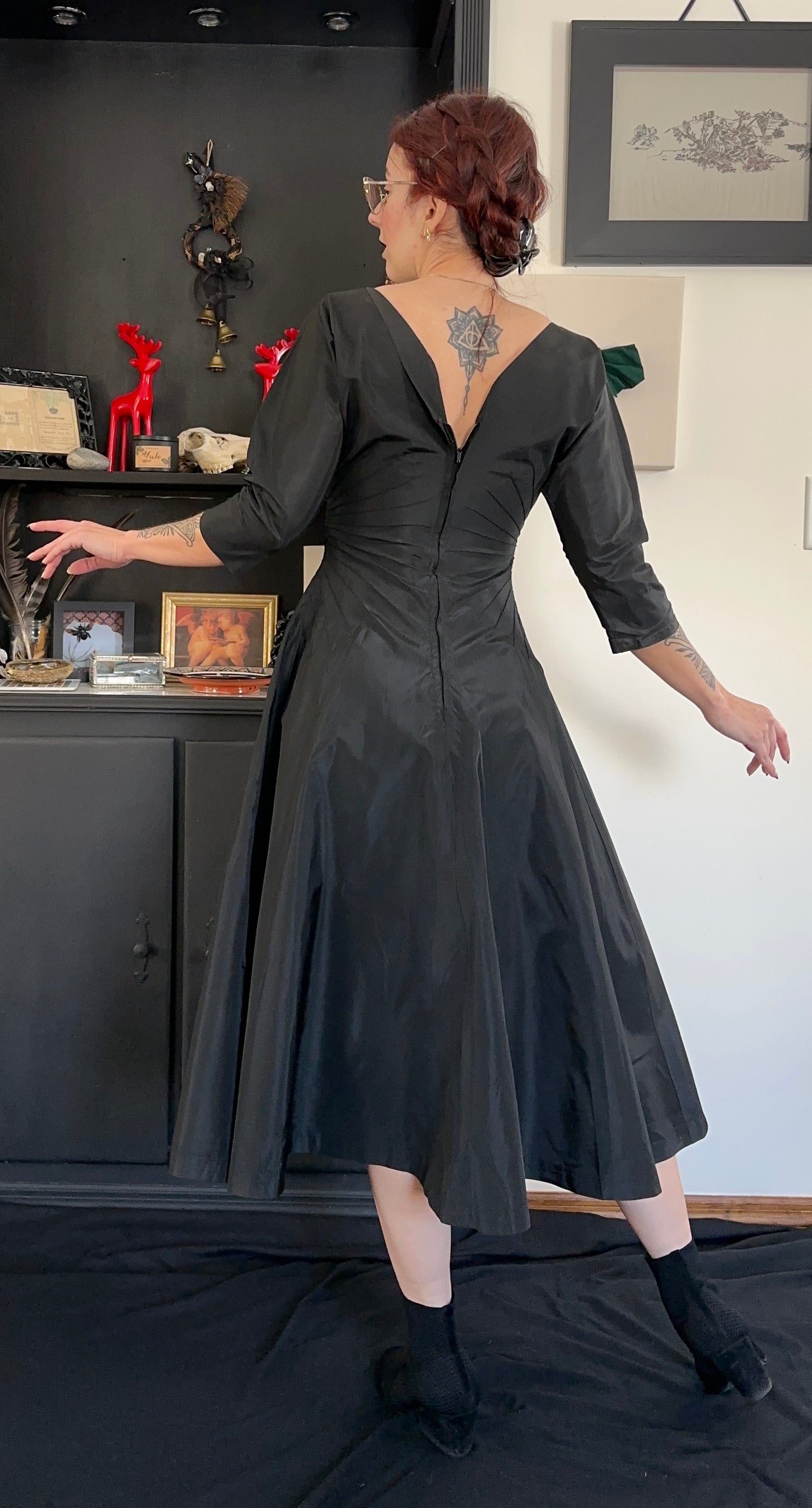 Late 50s Party Dress SZ 2-6