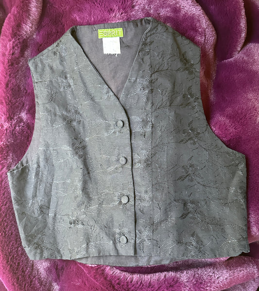 Vintage Esprit Soft Goth Vest L