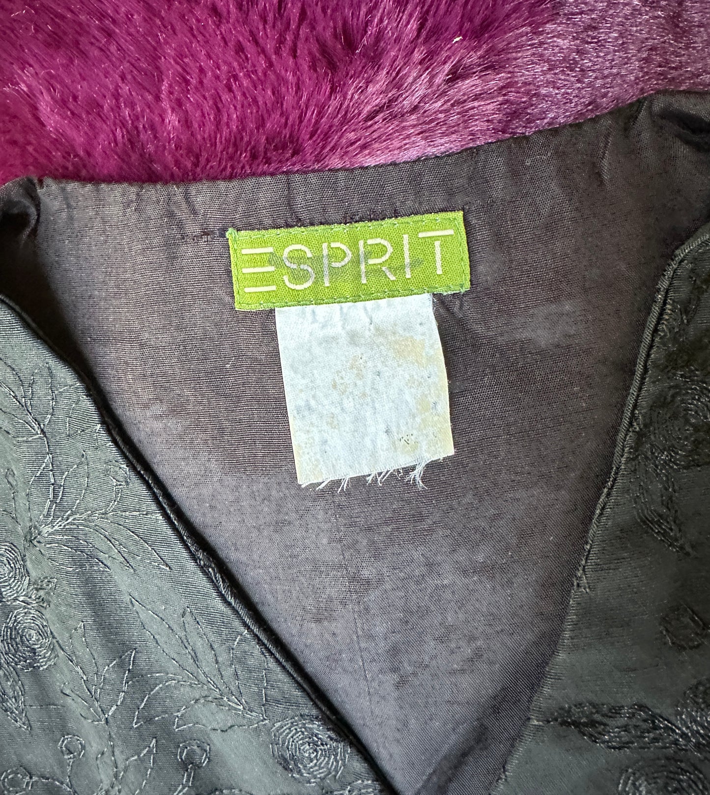 Vintage Esprit Soft Goth Vest L
