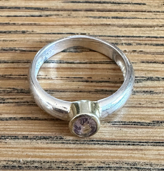 Amethyst Stackable Ring