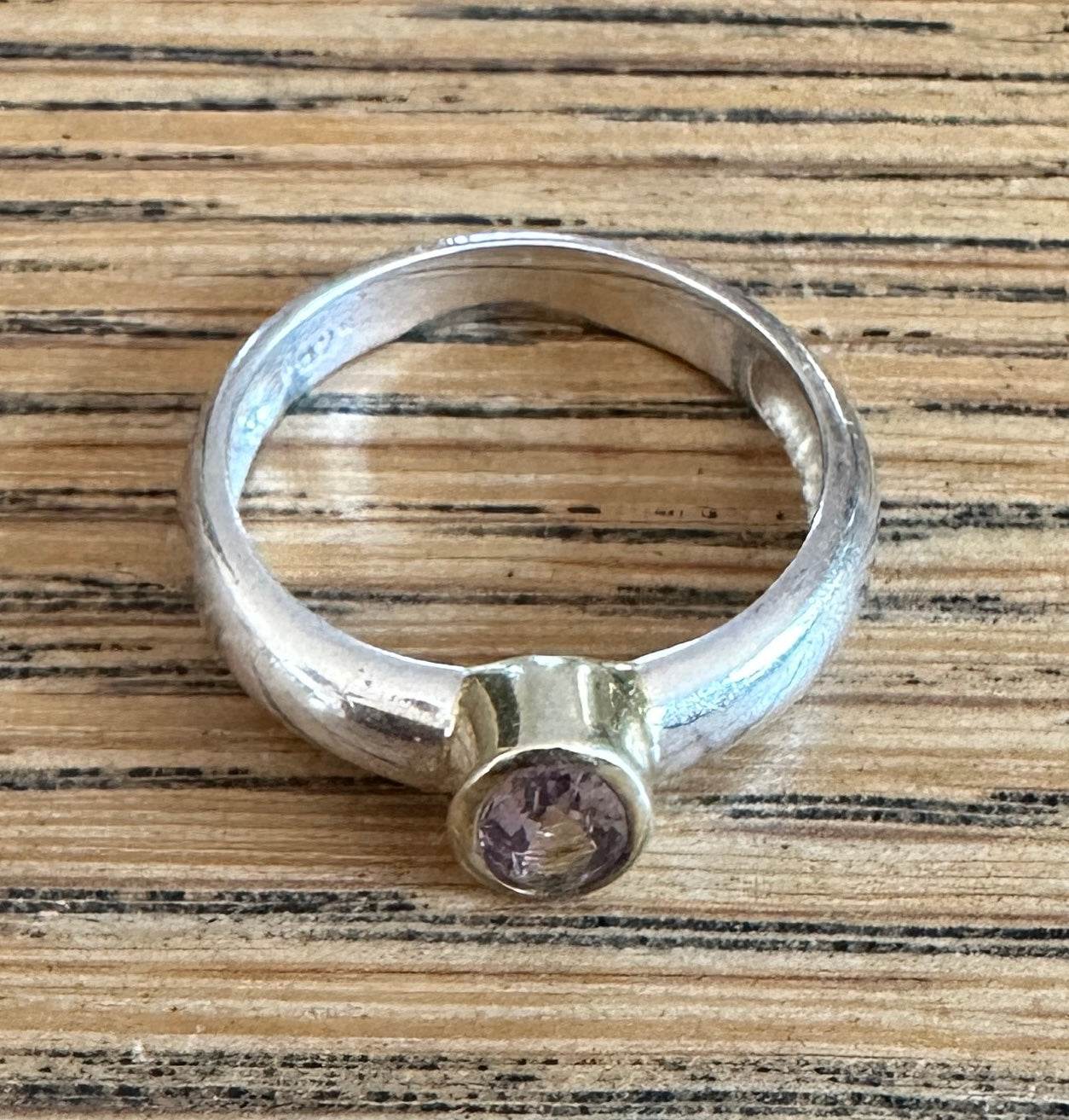 Amethyst Stackable Ring