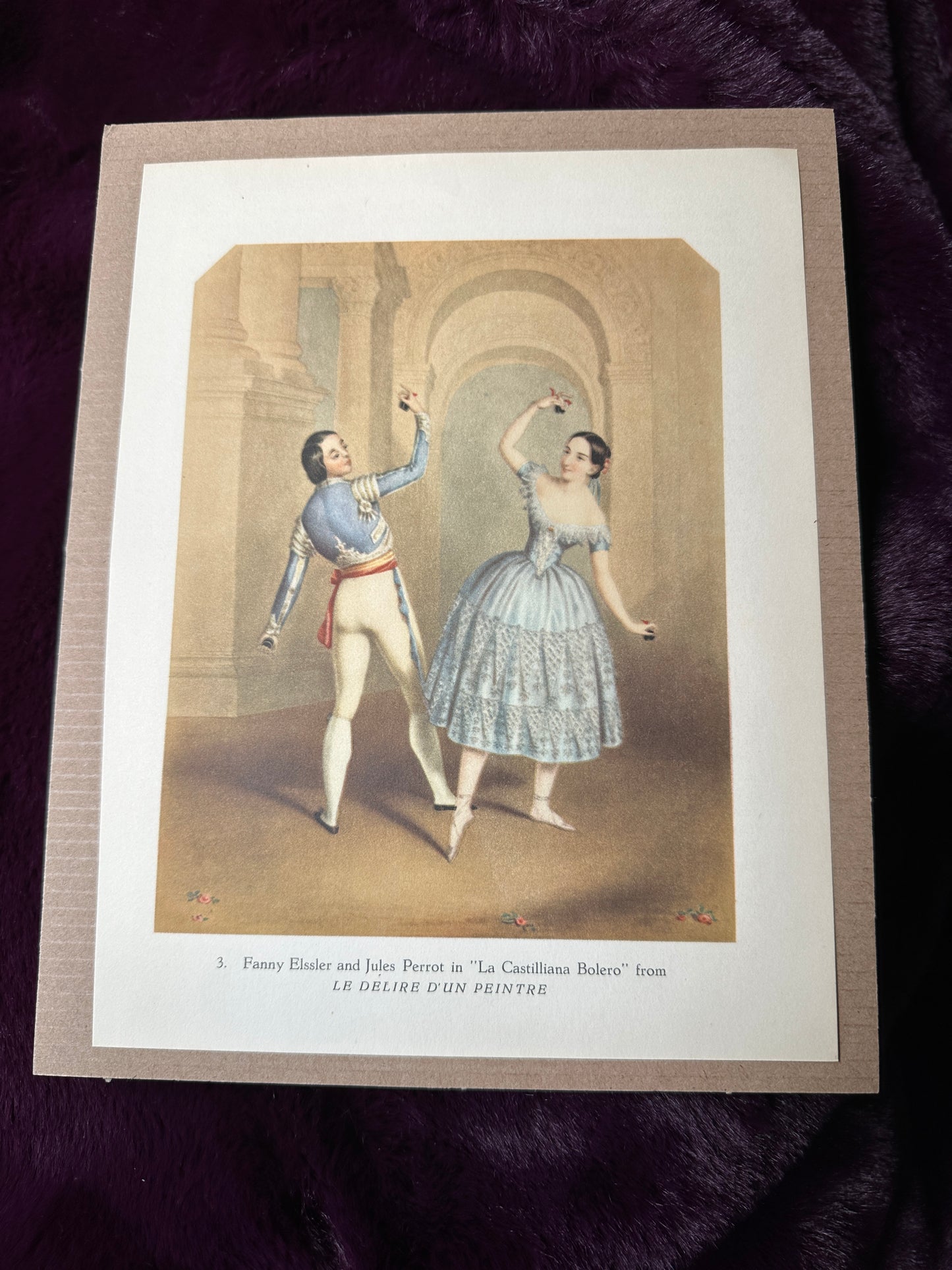 Vintage Ballet Print