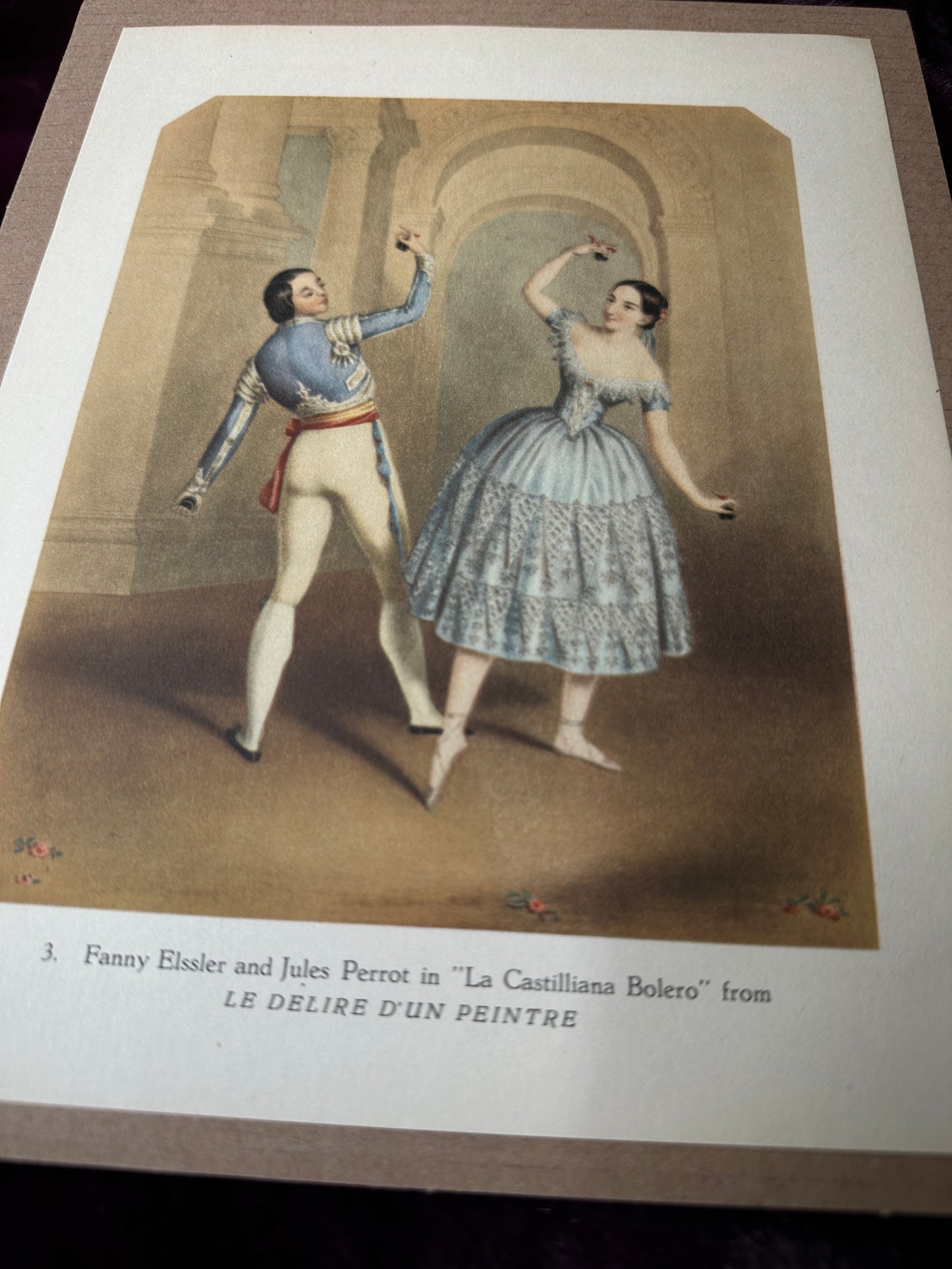 Vintage Ballet Print