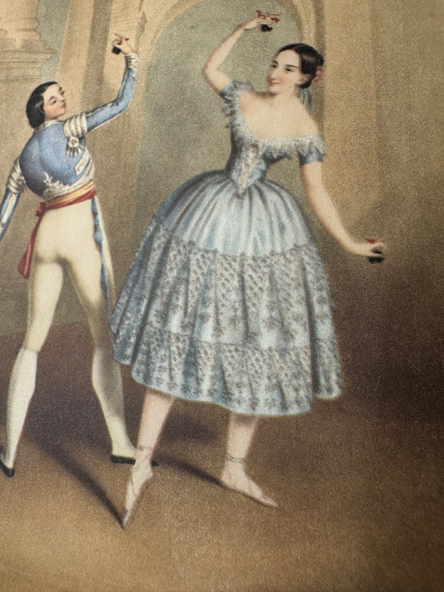 Vintage Ballet Print