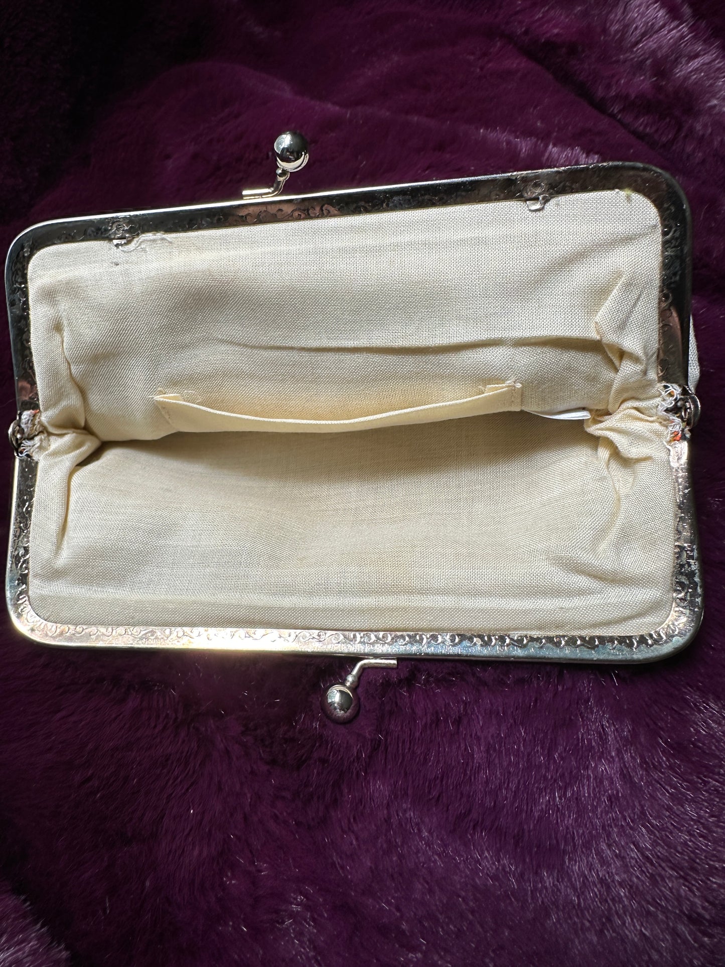 Vintage Needlepoint Clutch