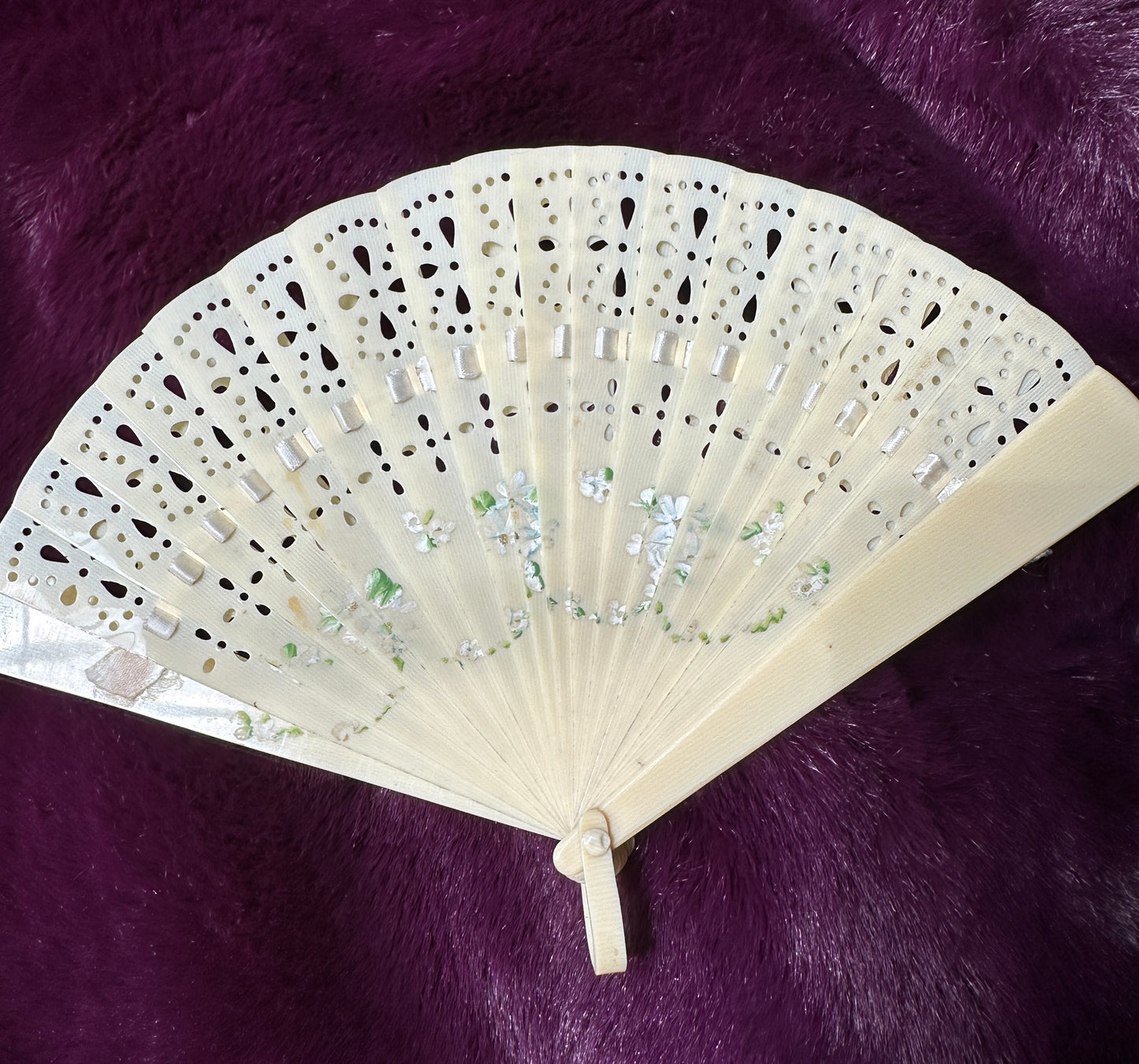 Antique Celluloid Fan