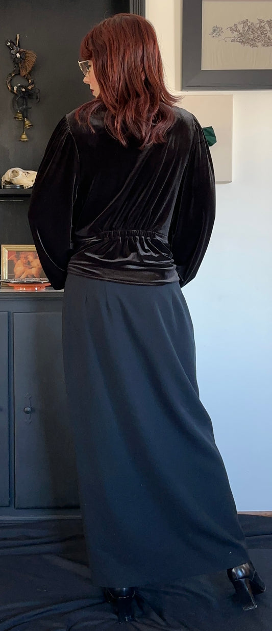 High Slit Vixen Wrap Skirt SZ 14