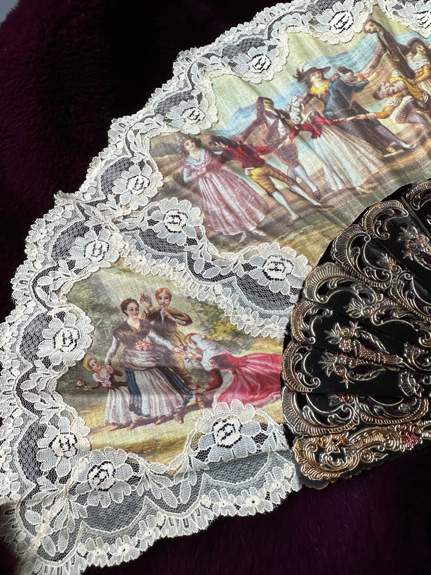 Printed Spanish Fan