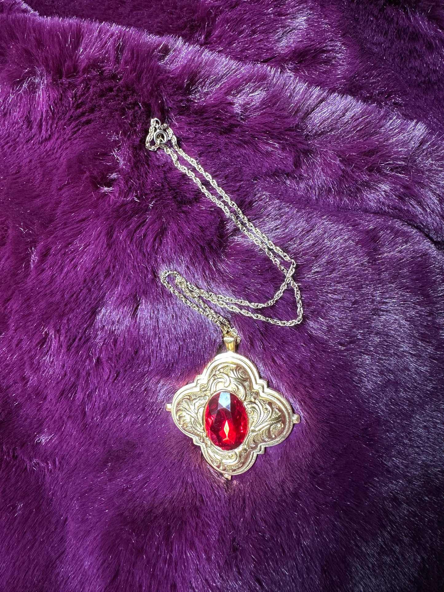 Renaissance Revival Clover Necklace