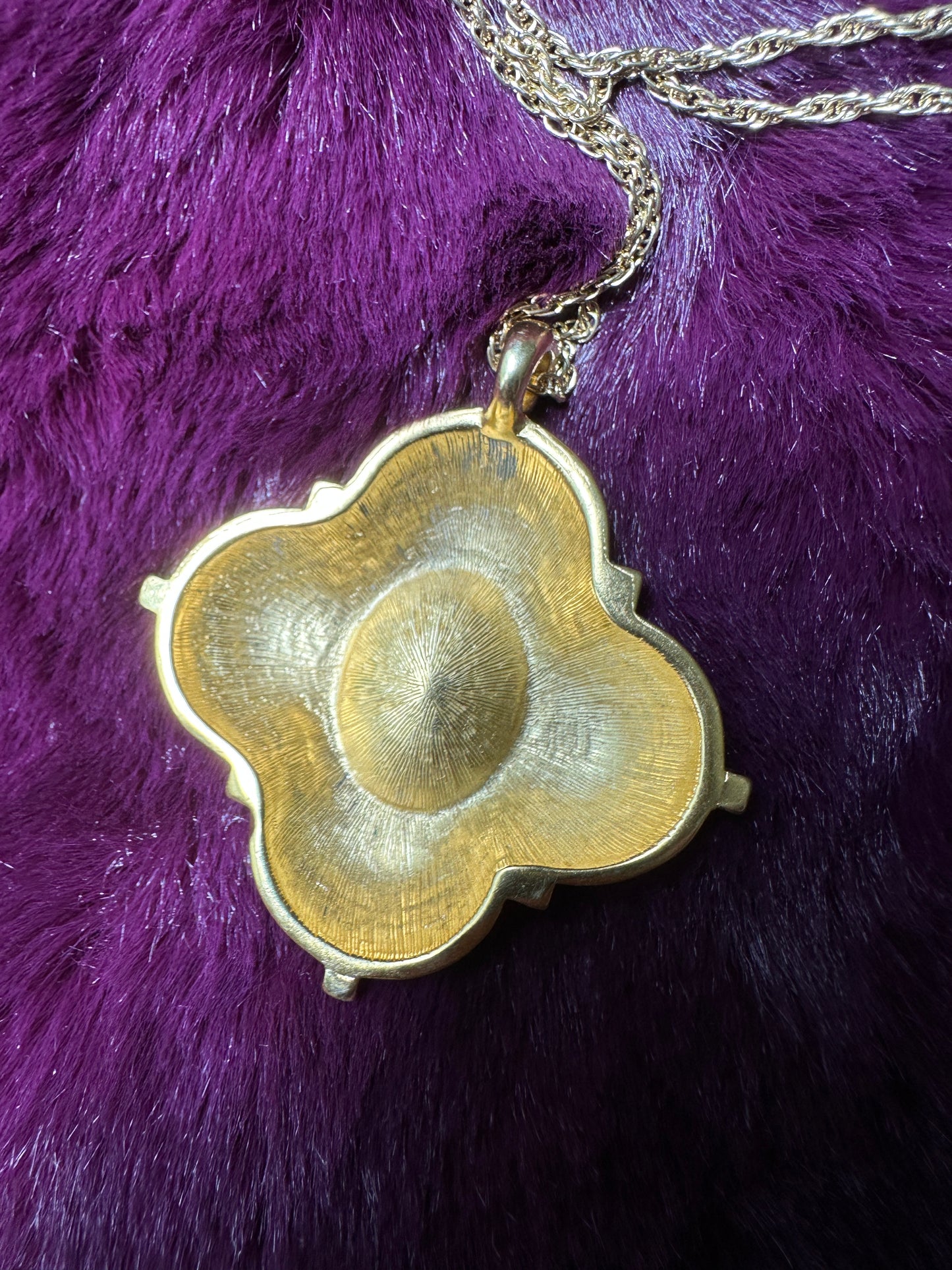Renaissance Revival Clover Necklace