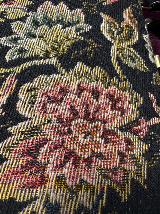 1960s Carpet Dover Bag