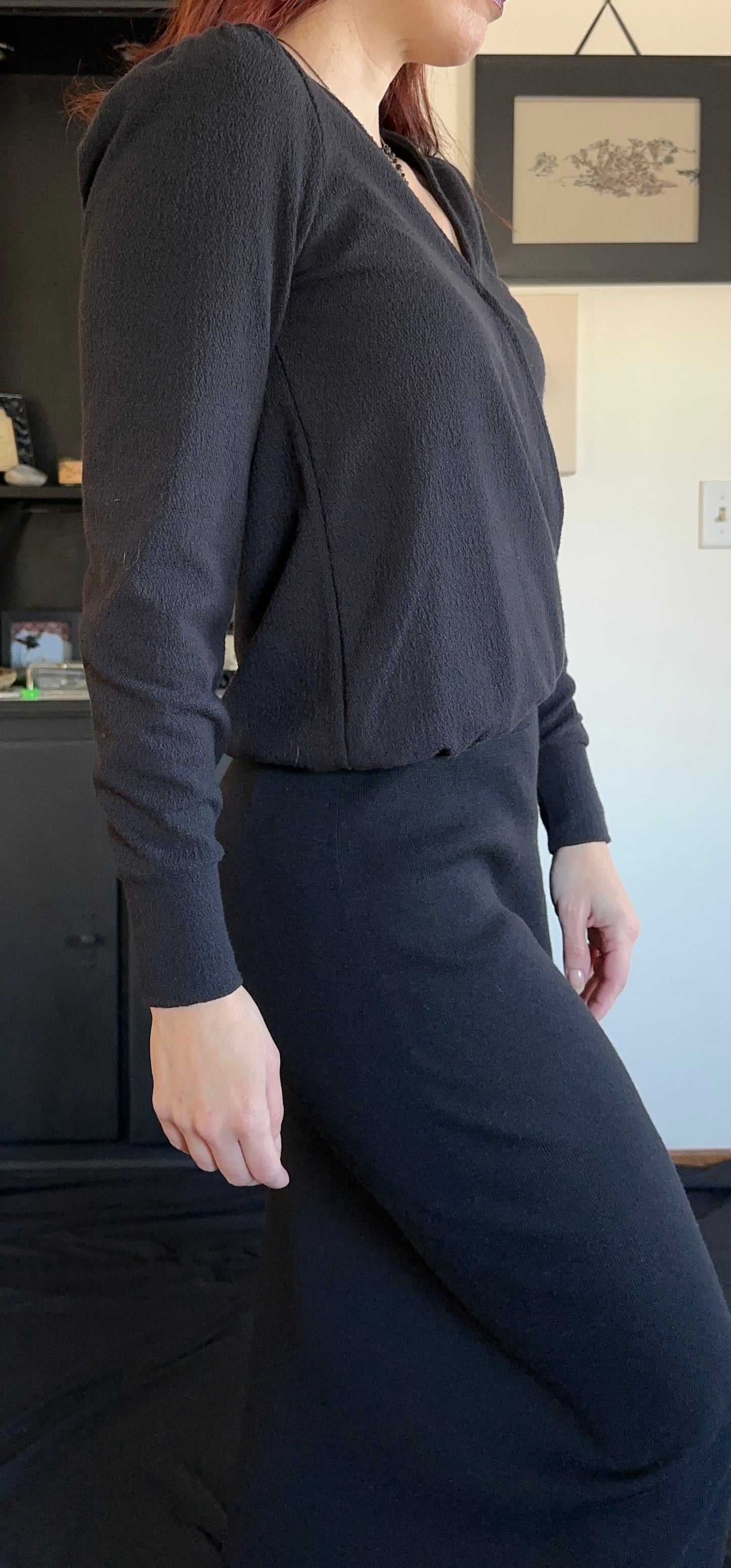 Faux Wrap Top XS