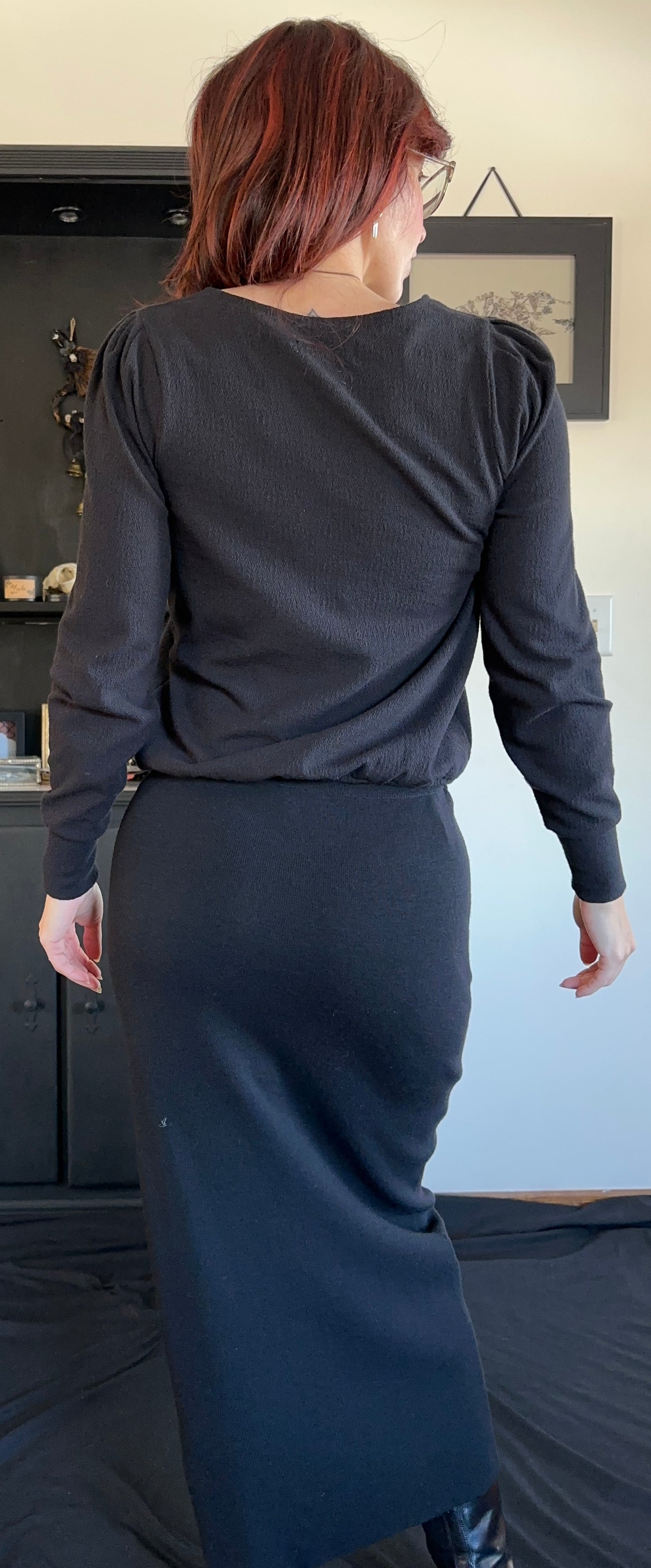 Faux Wrap Top XS
