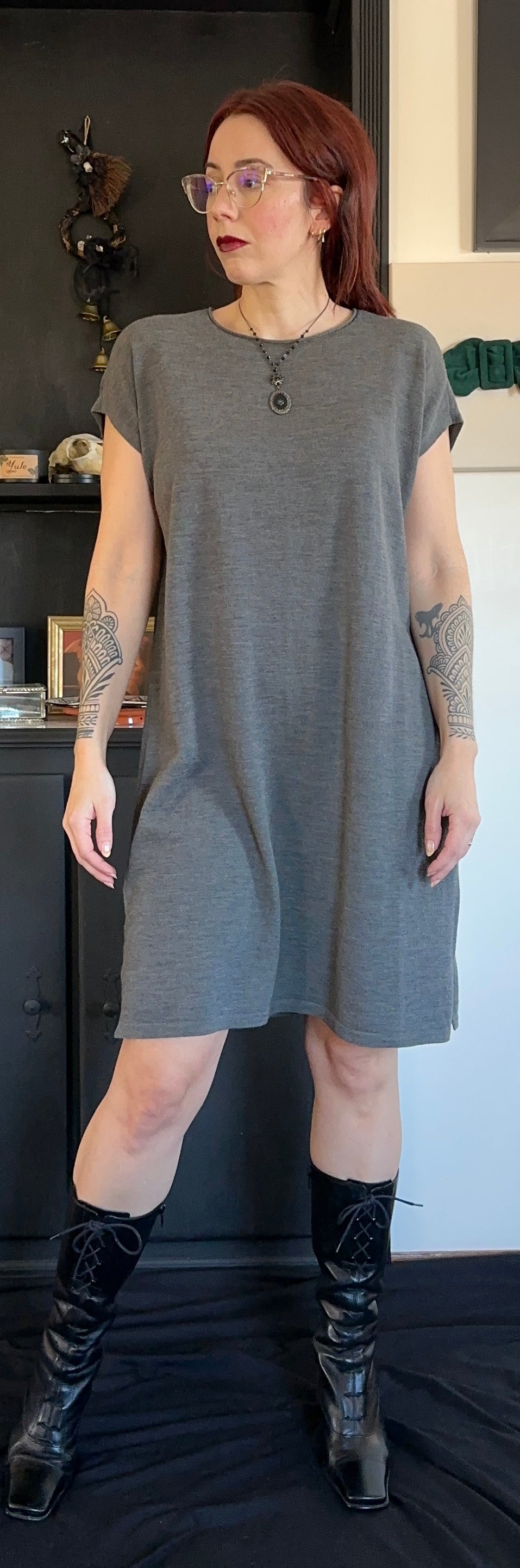 Eileen Fisher Wool Tunic Dress XS - S
