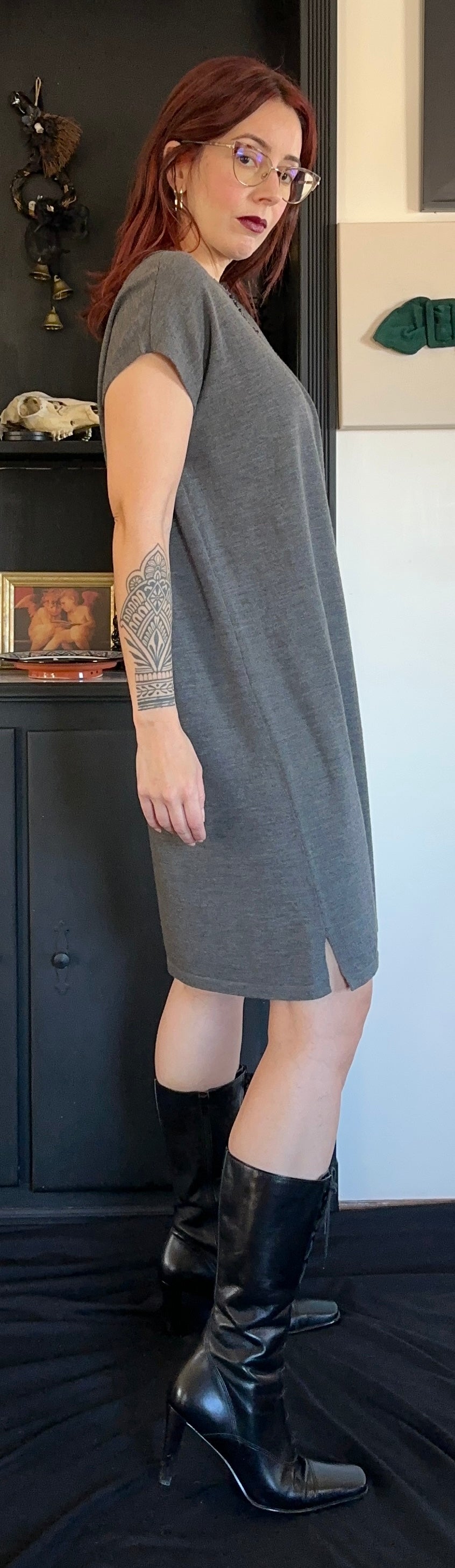 Eileen Fisher Wool Tunic Dress XS - S
