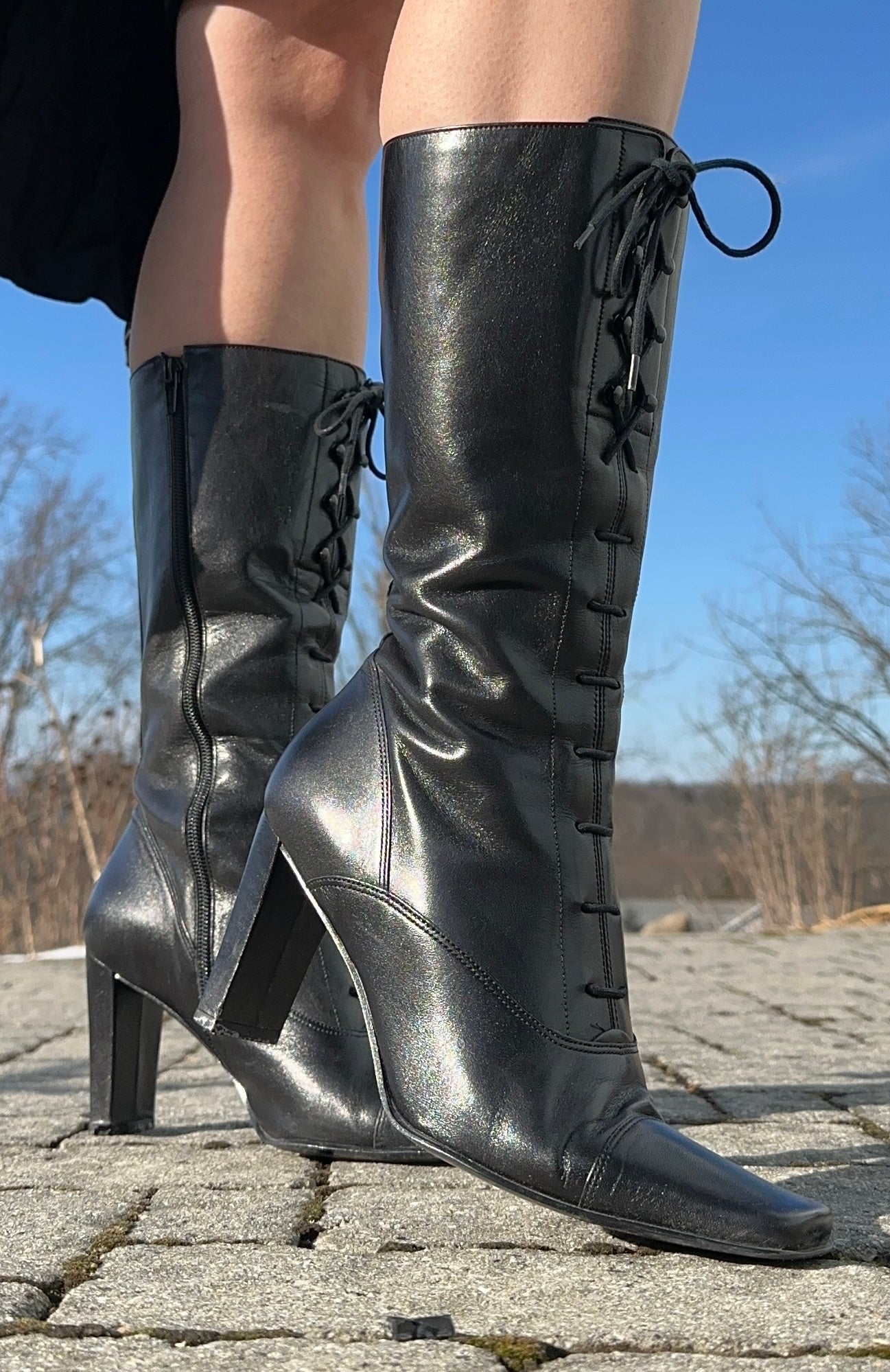 Enzo Angliolini Witch Boots SZ 7.5
