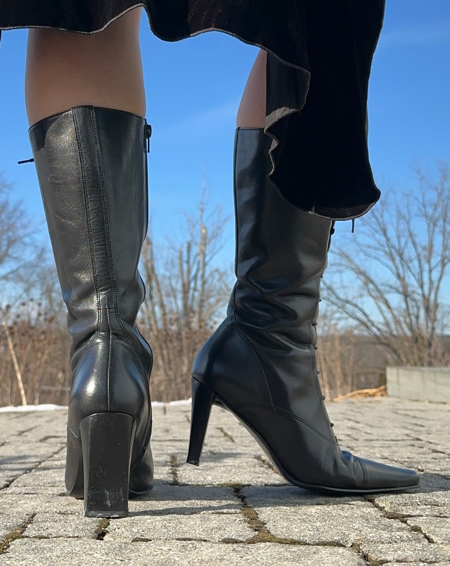 Enzo Angliolini Witch Boots SZ 7.5