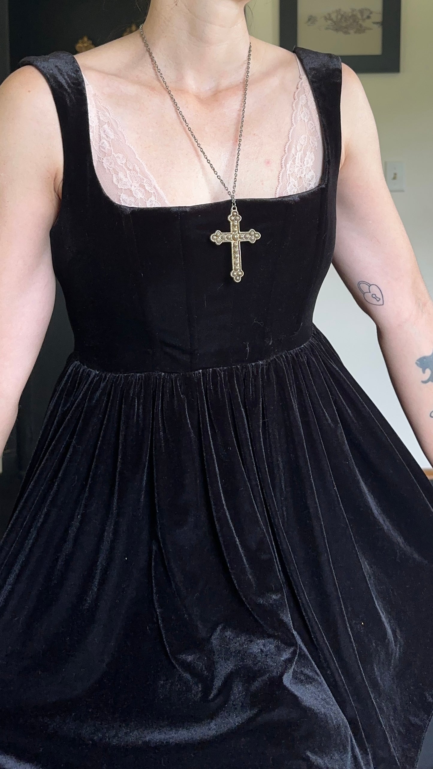 Gothic Bodice Dress S-M