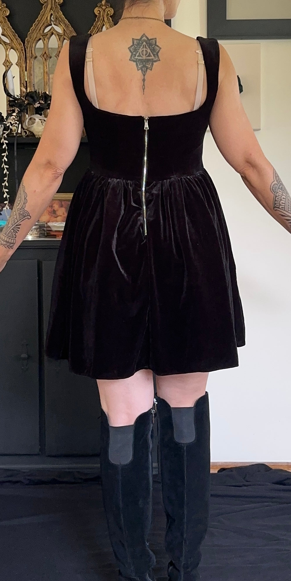 Gothic Bodice Dress S-M