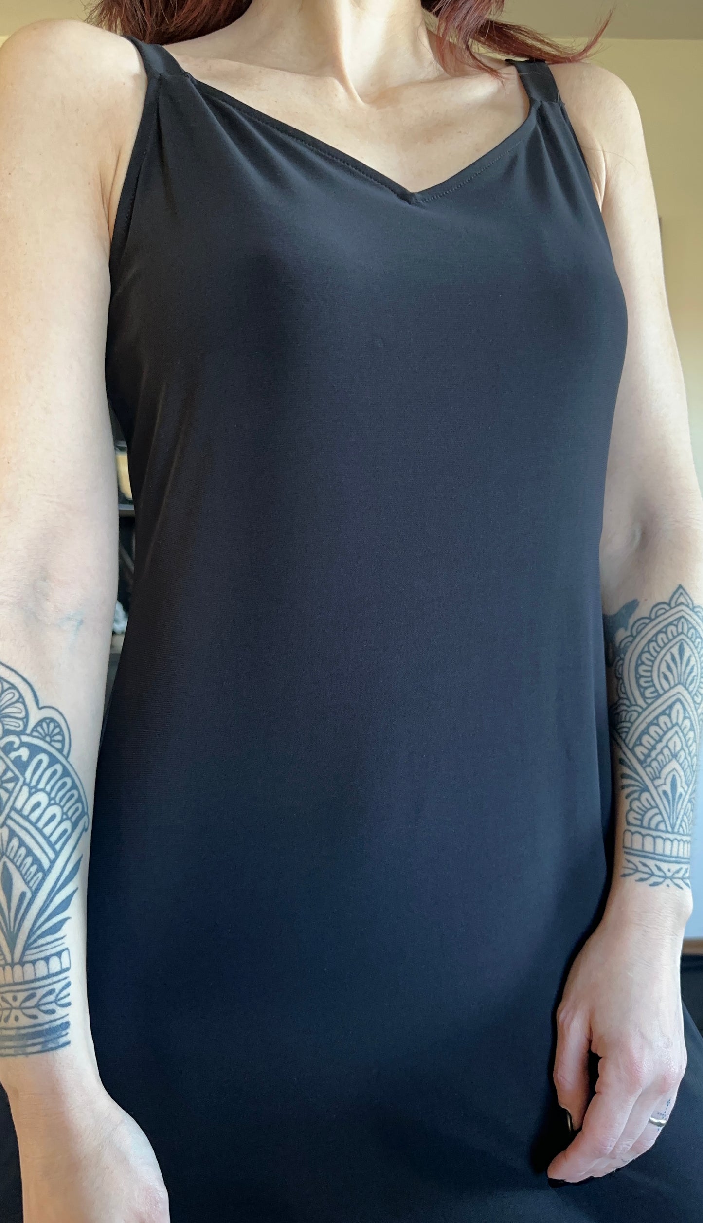 90s Stretch Slip Dress M