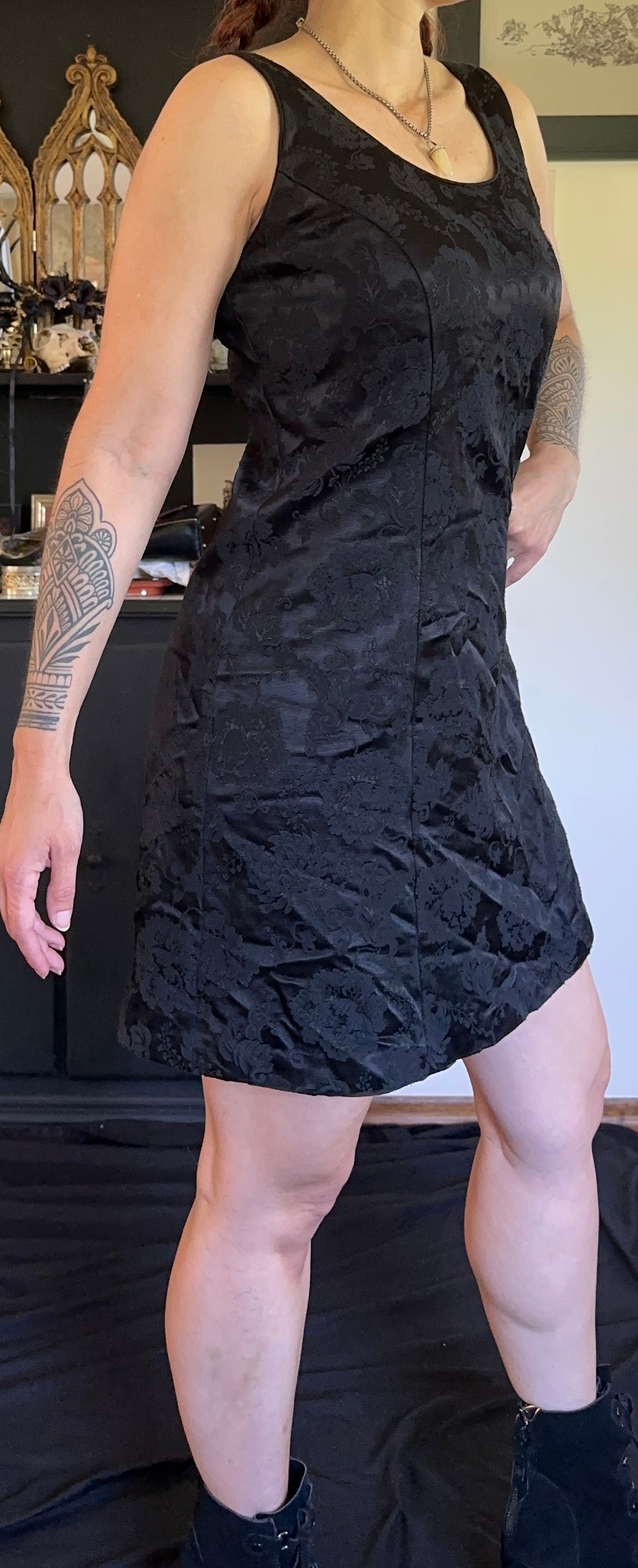 Betsey Johnson Softgoth Dress SZ 12