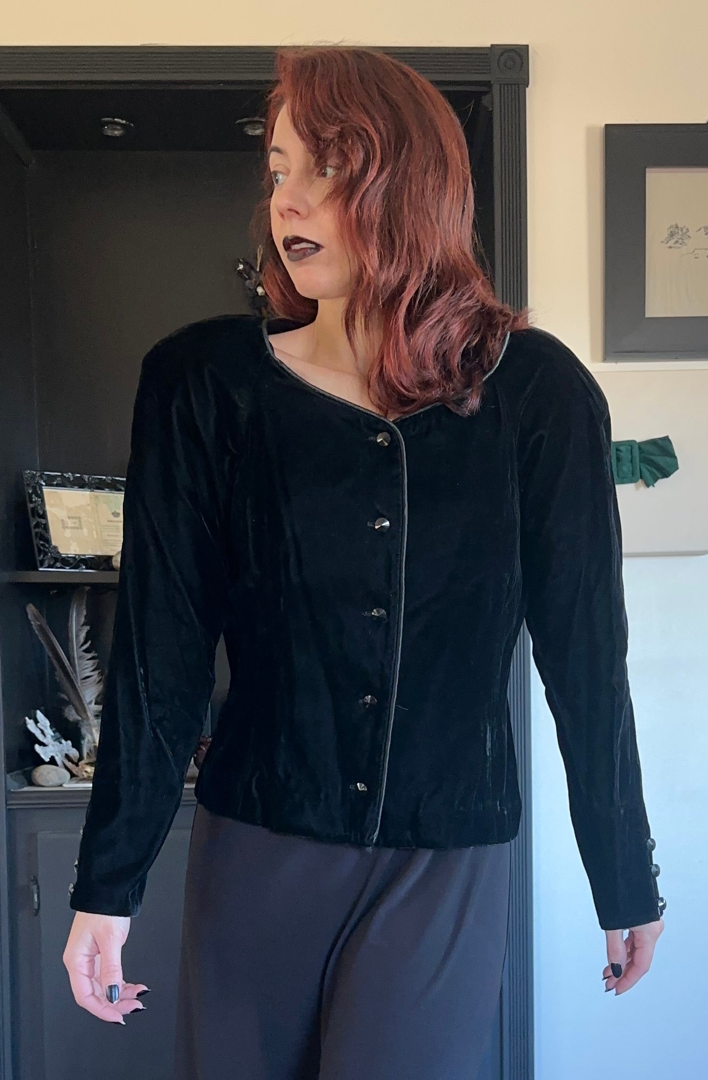 Christian Dior Velvet Jacket SZ 12