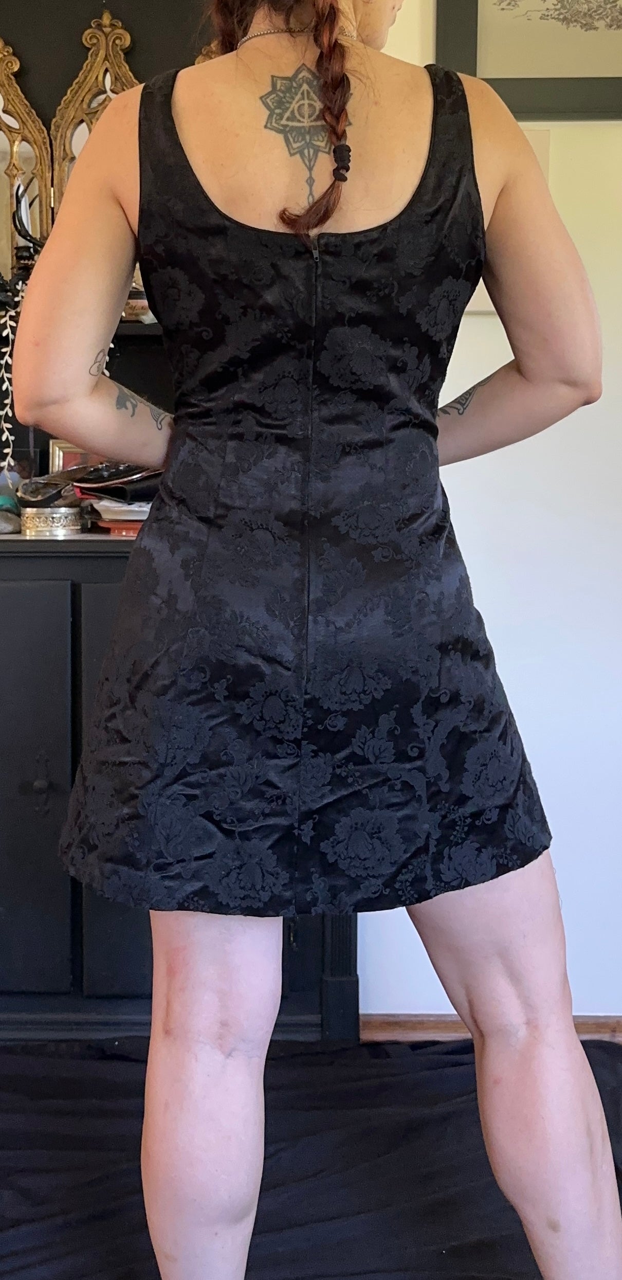 Betsey Johnson Softgoth Dress SZ 12