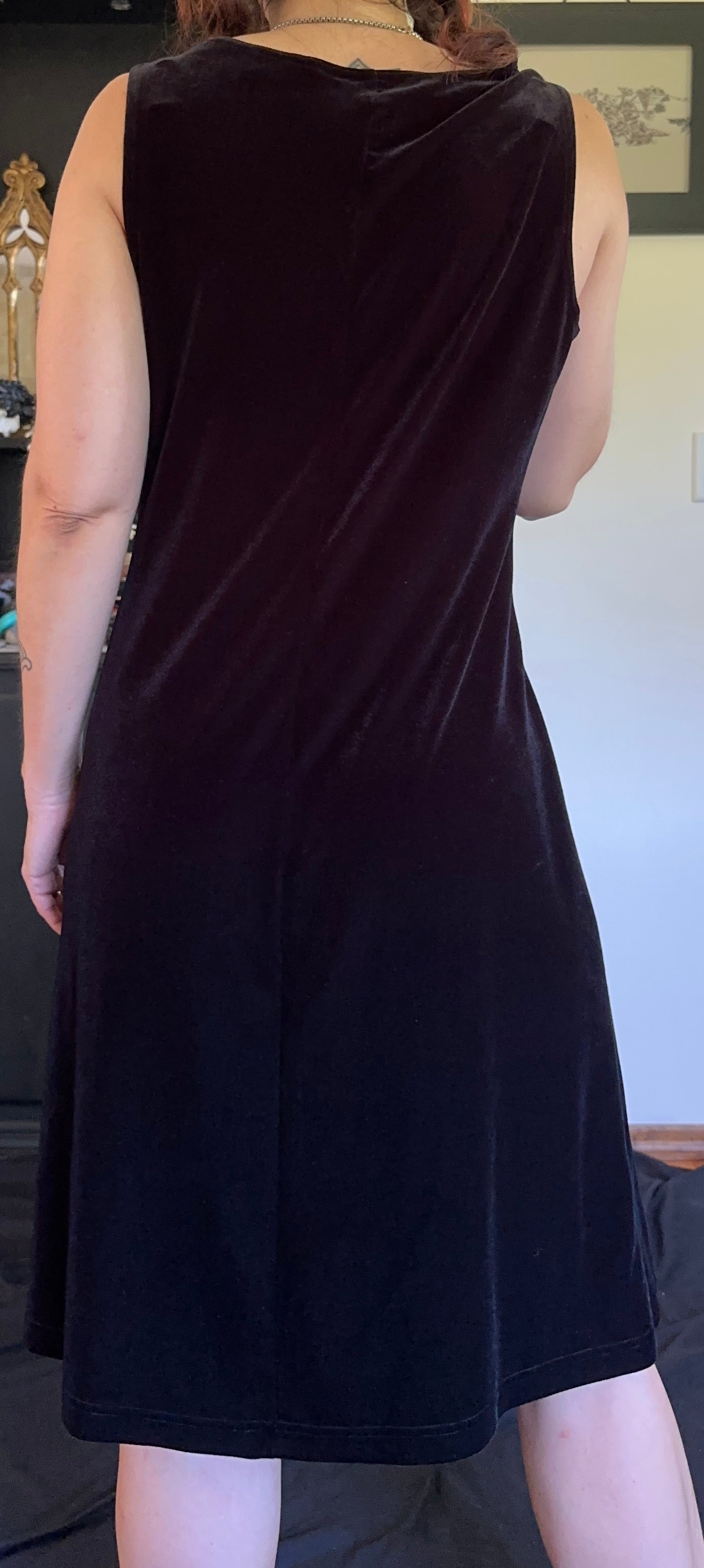 Velvet Tank Dress L