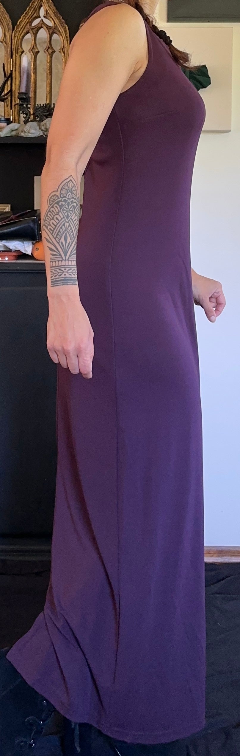 90s Depeche Mode Maxi Dress S