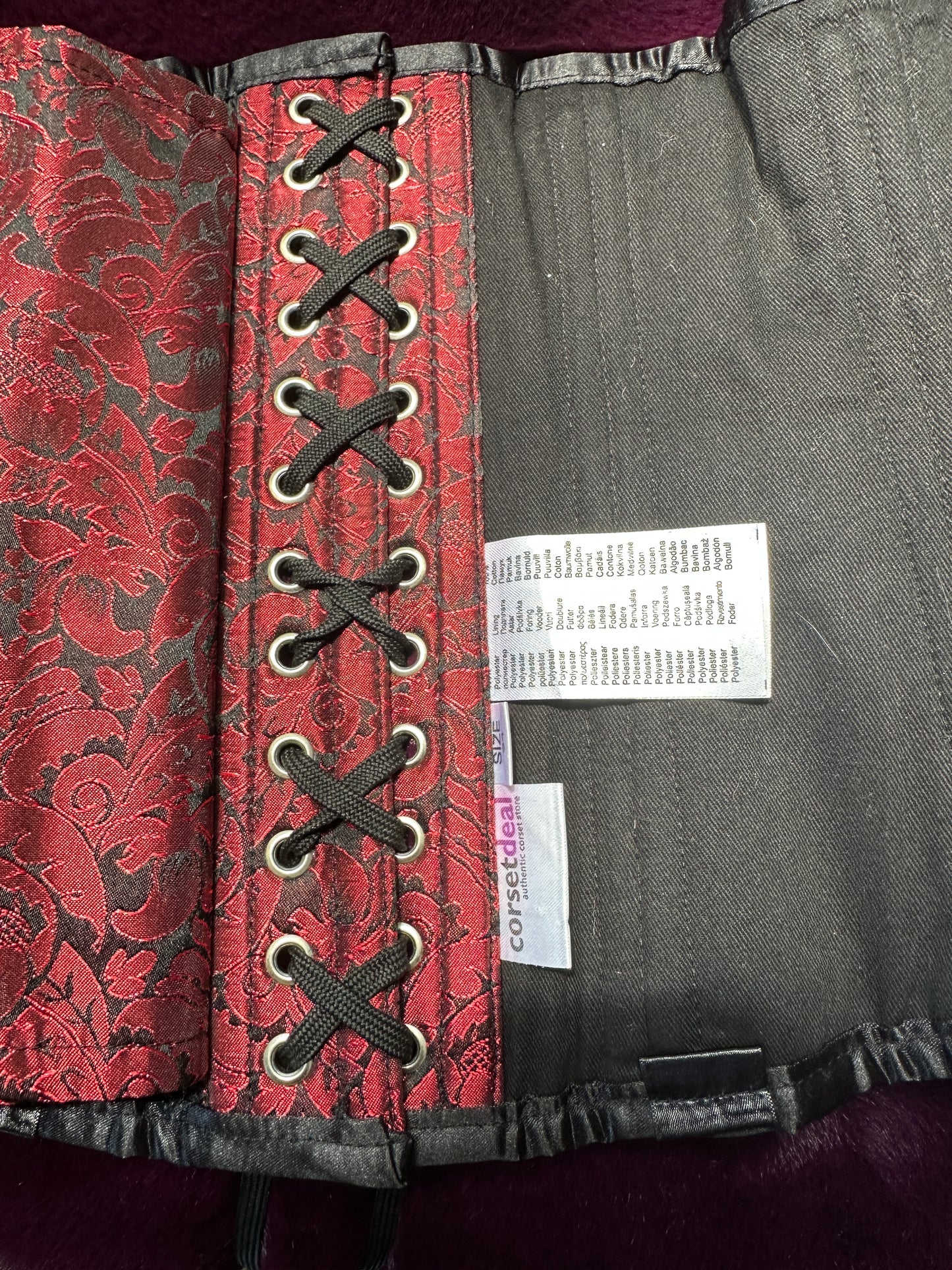 Vampire Under Bust Corset 34"-38"