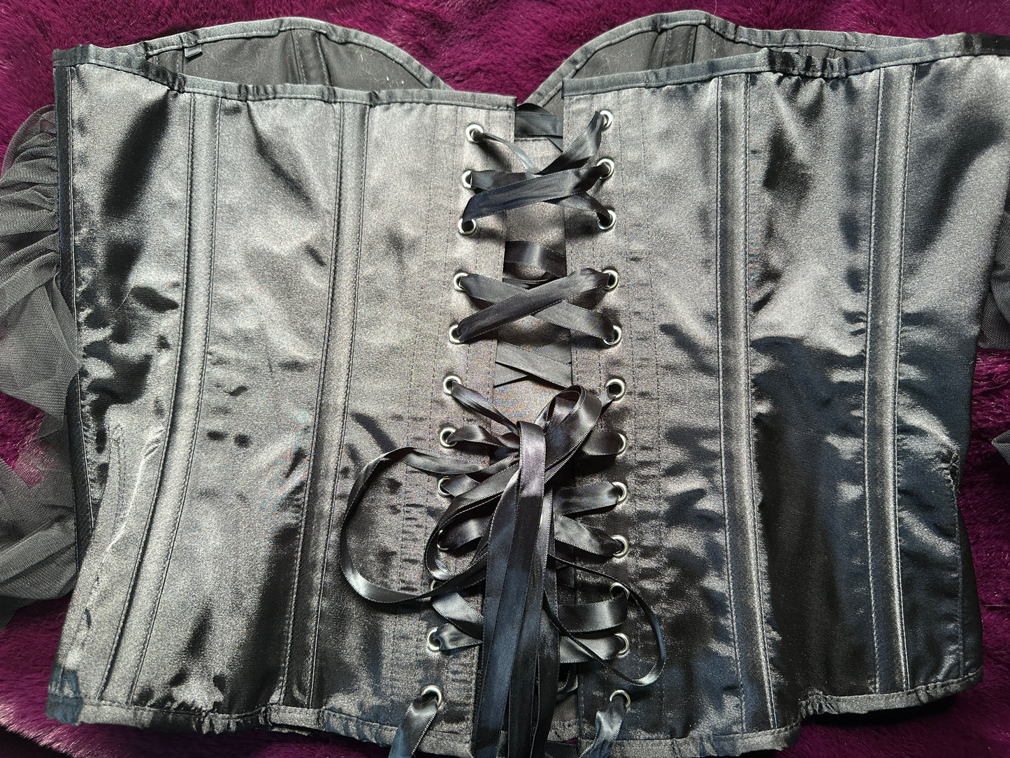 Corset Story Satin & Lace Corset 36"-40"