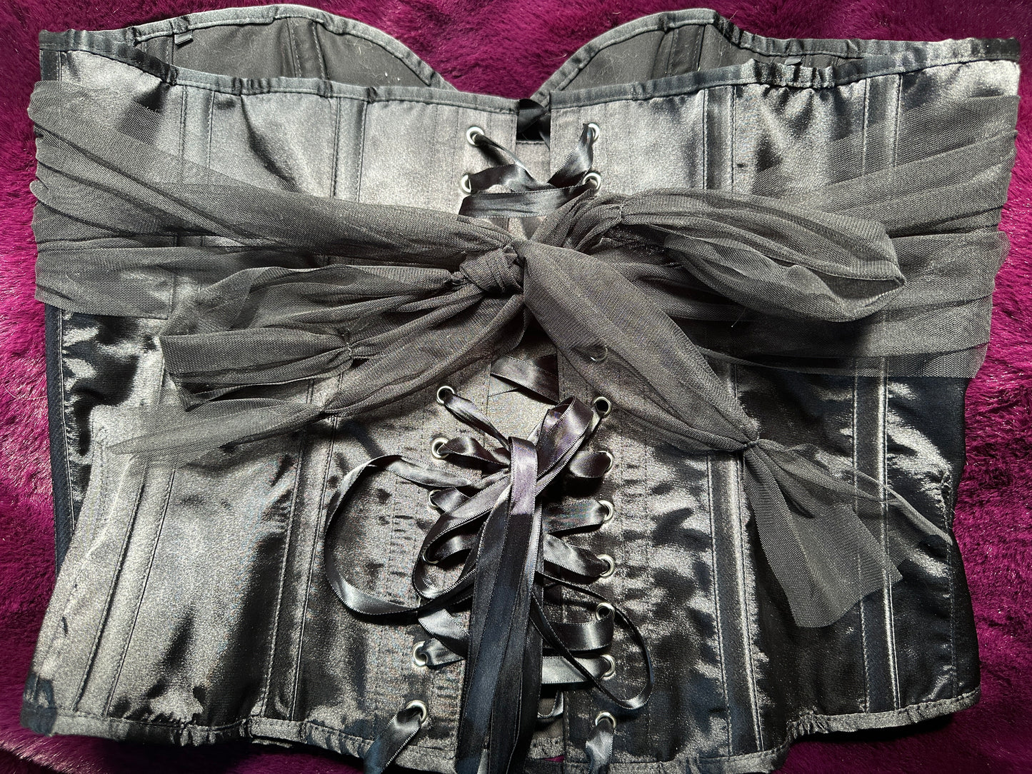 Corset Story Satin & Lace Corset 36"-40"