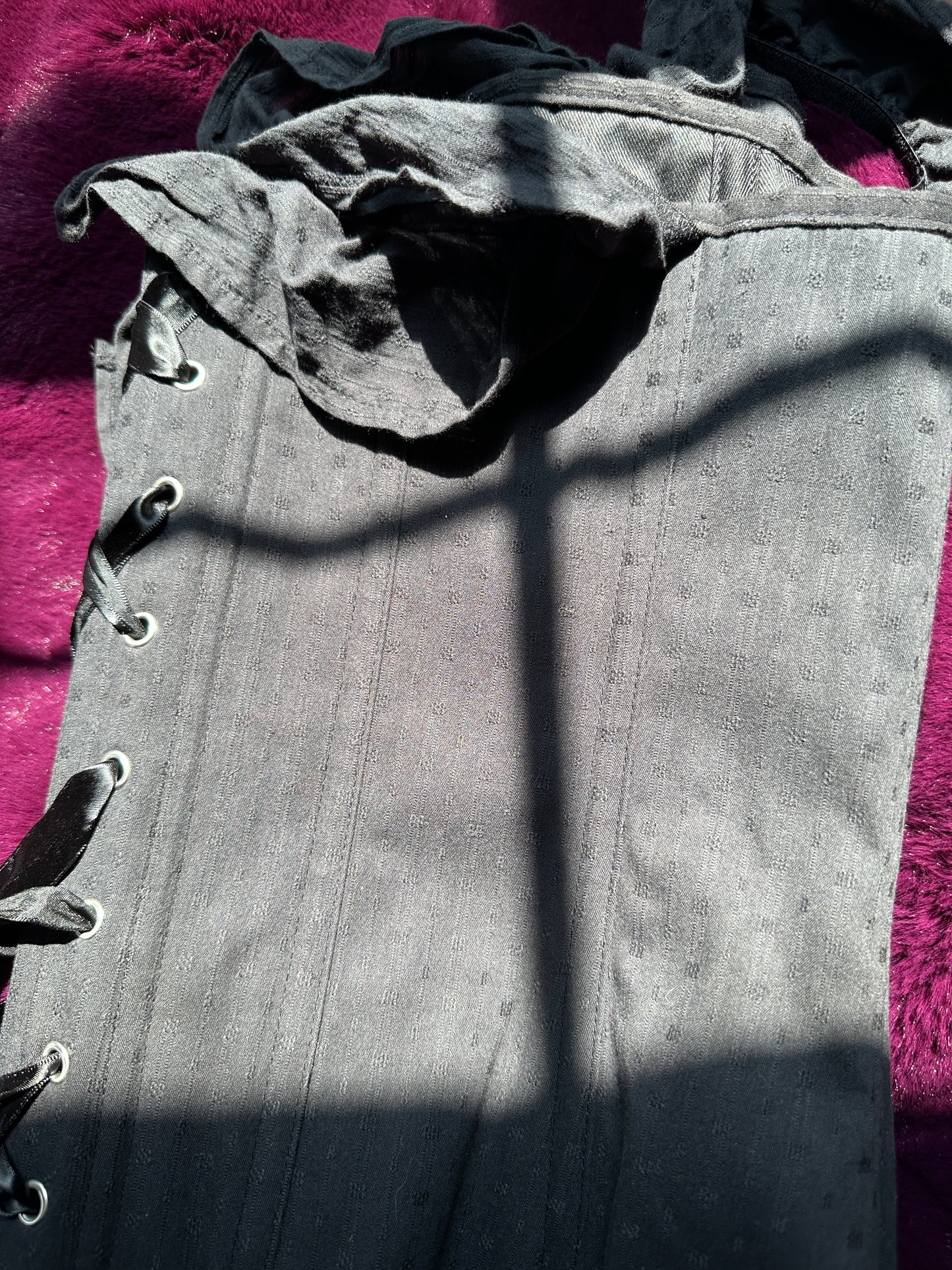 Corset Story Ruffled Corset 1X-2X