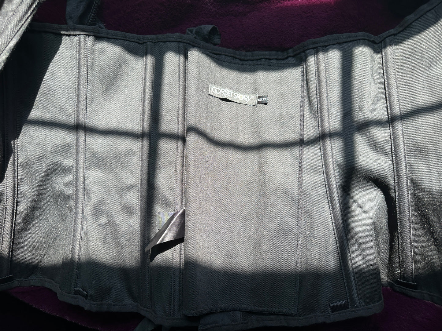 Corset Story Ruffled Corset 1X-2X