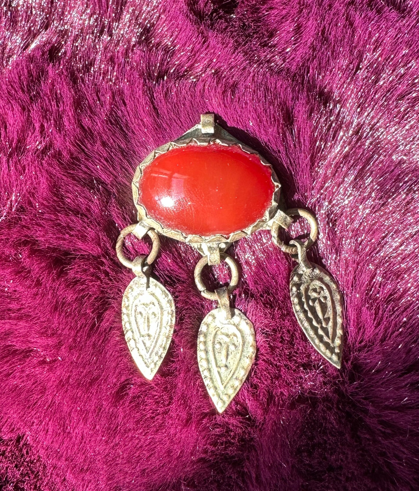 Bohemian Carnelian Pendant