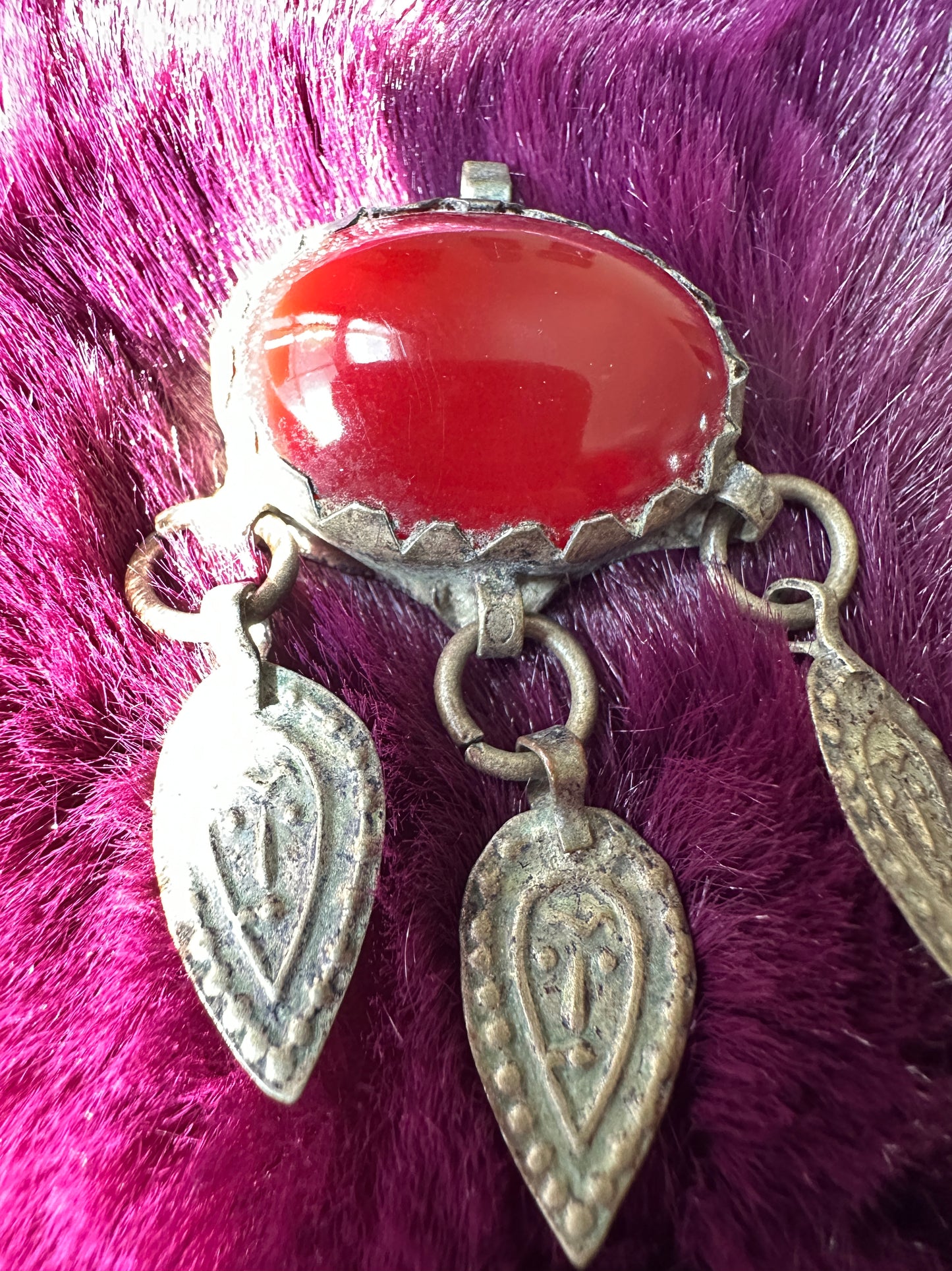 Bohemian Carnelian Pendant