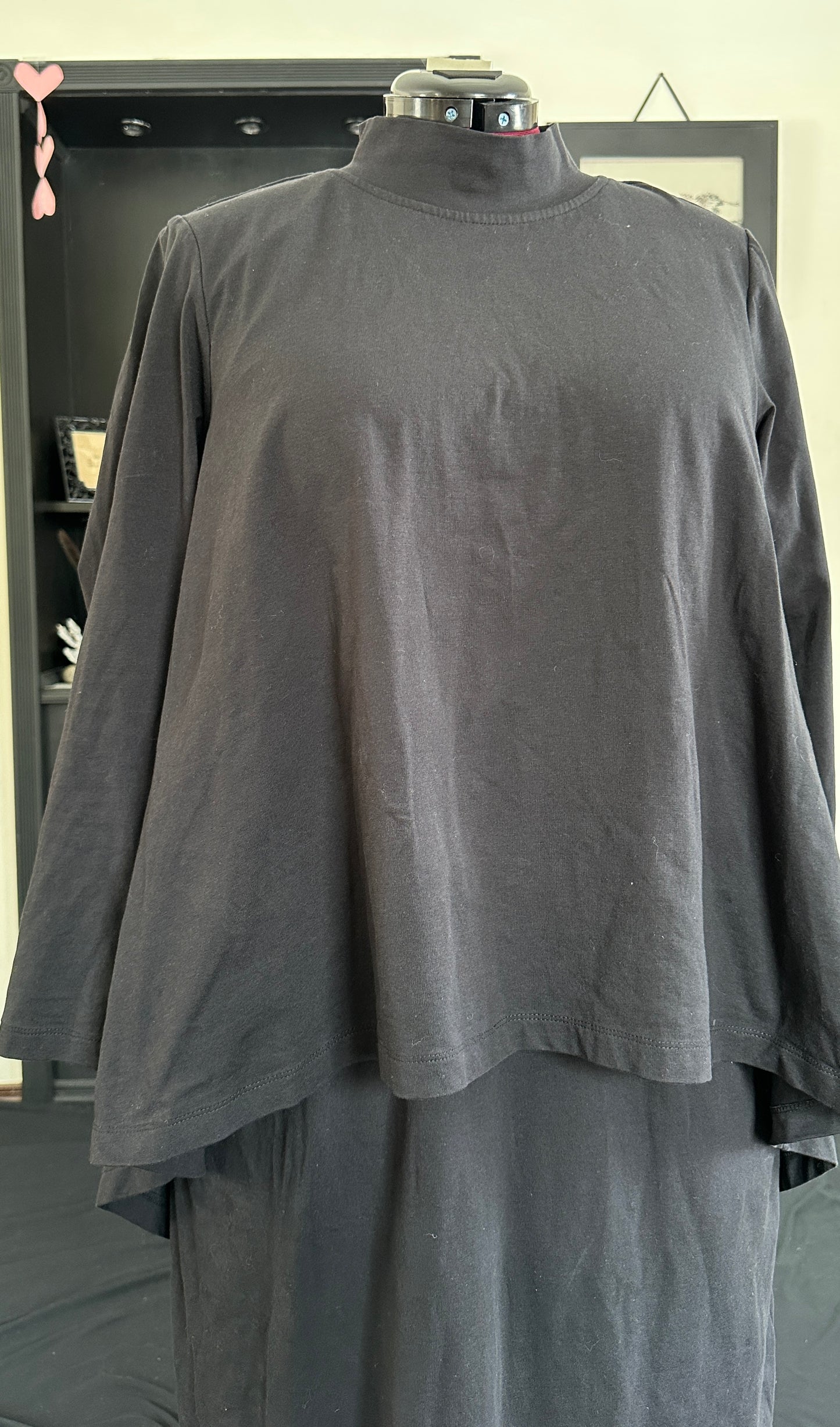 Cotton Modern Goth Dress SZ 18