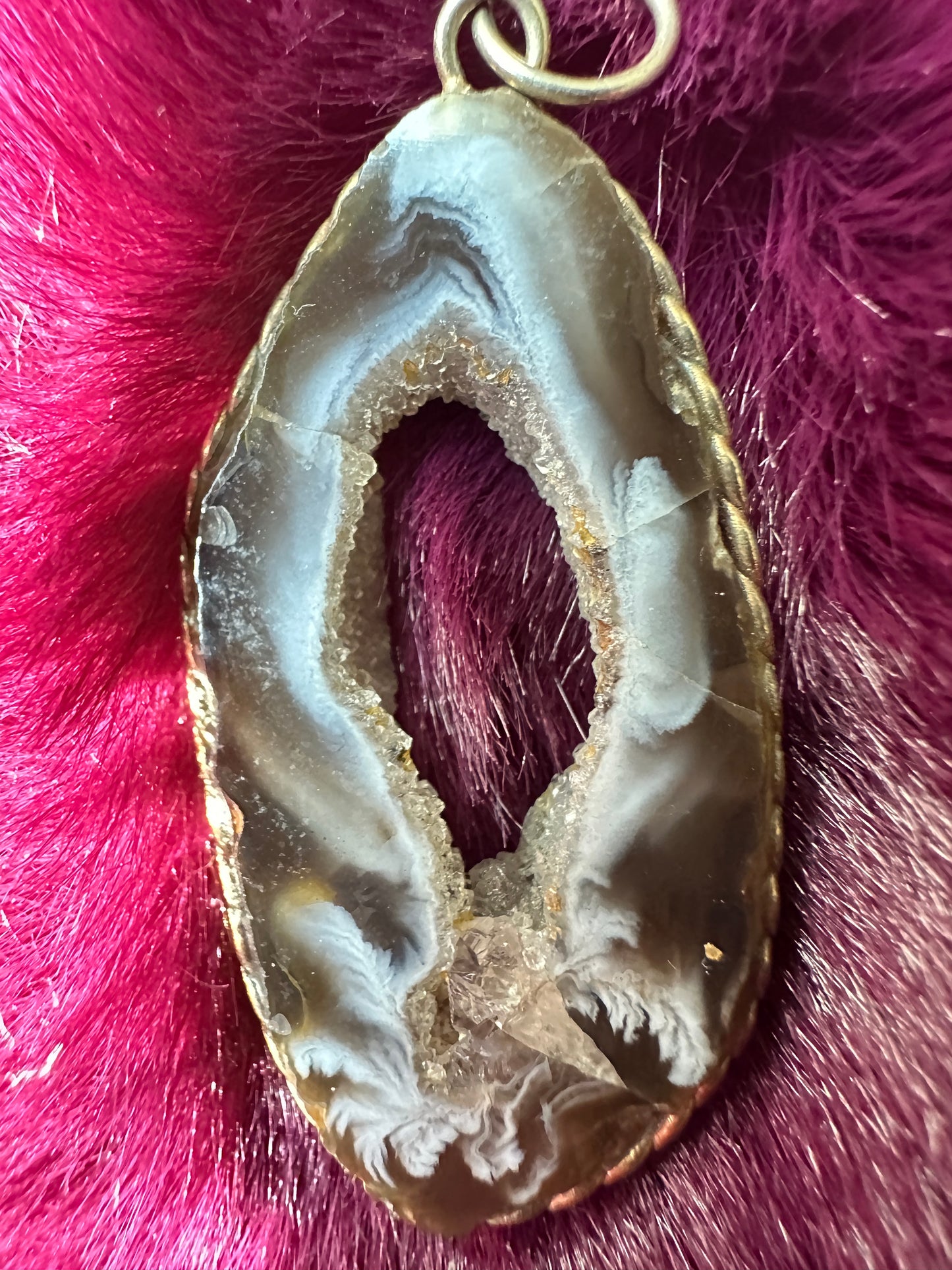 Geode Pendant