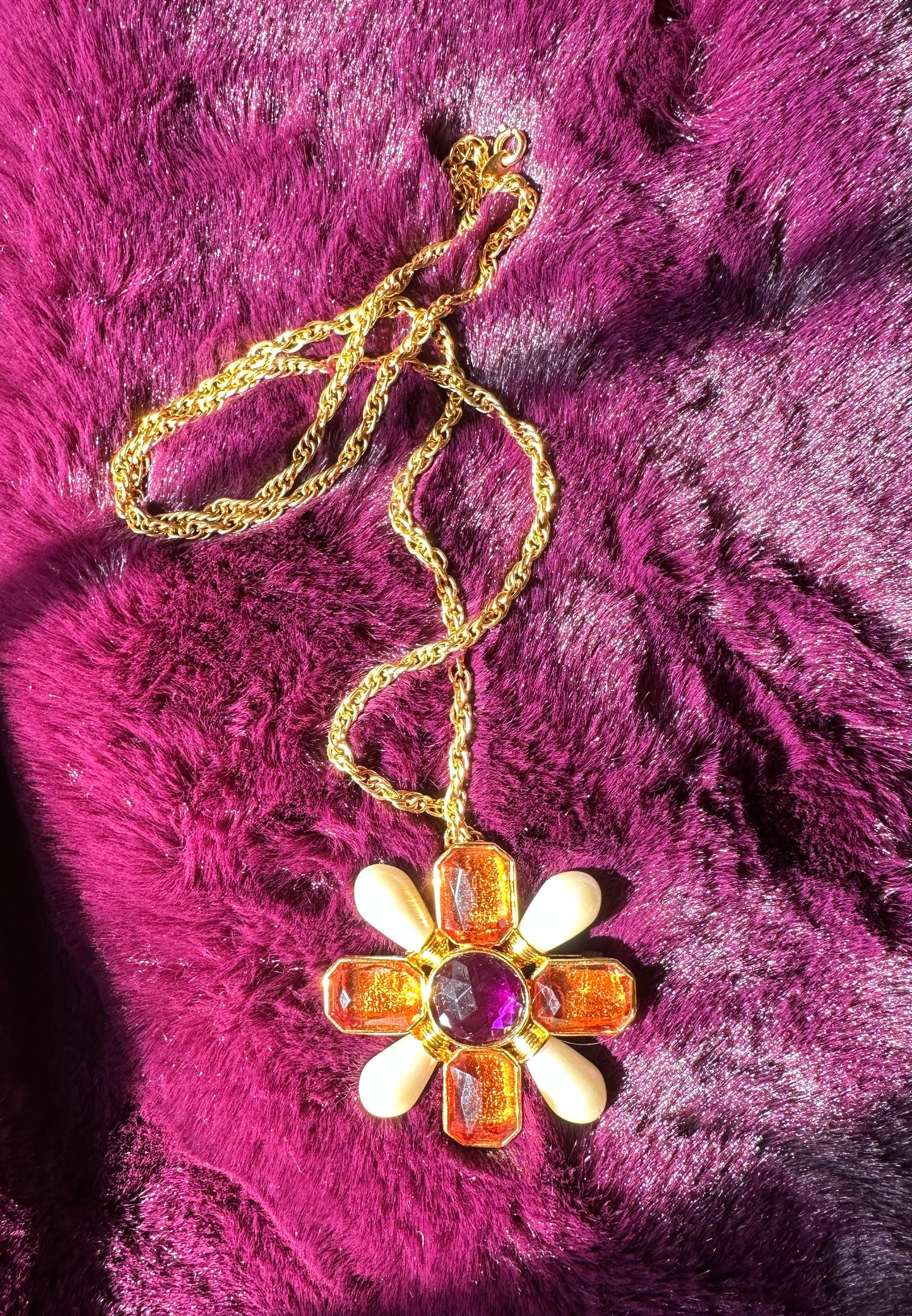 Medieval Revival Cross Necklace