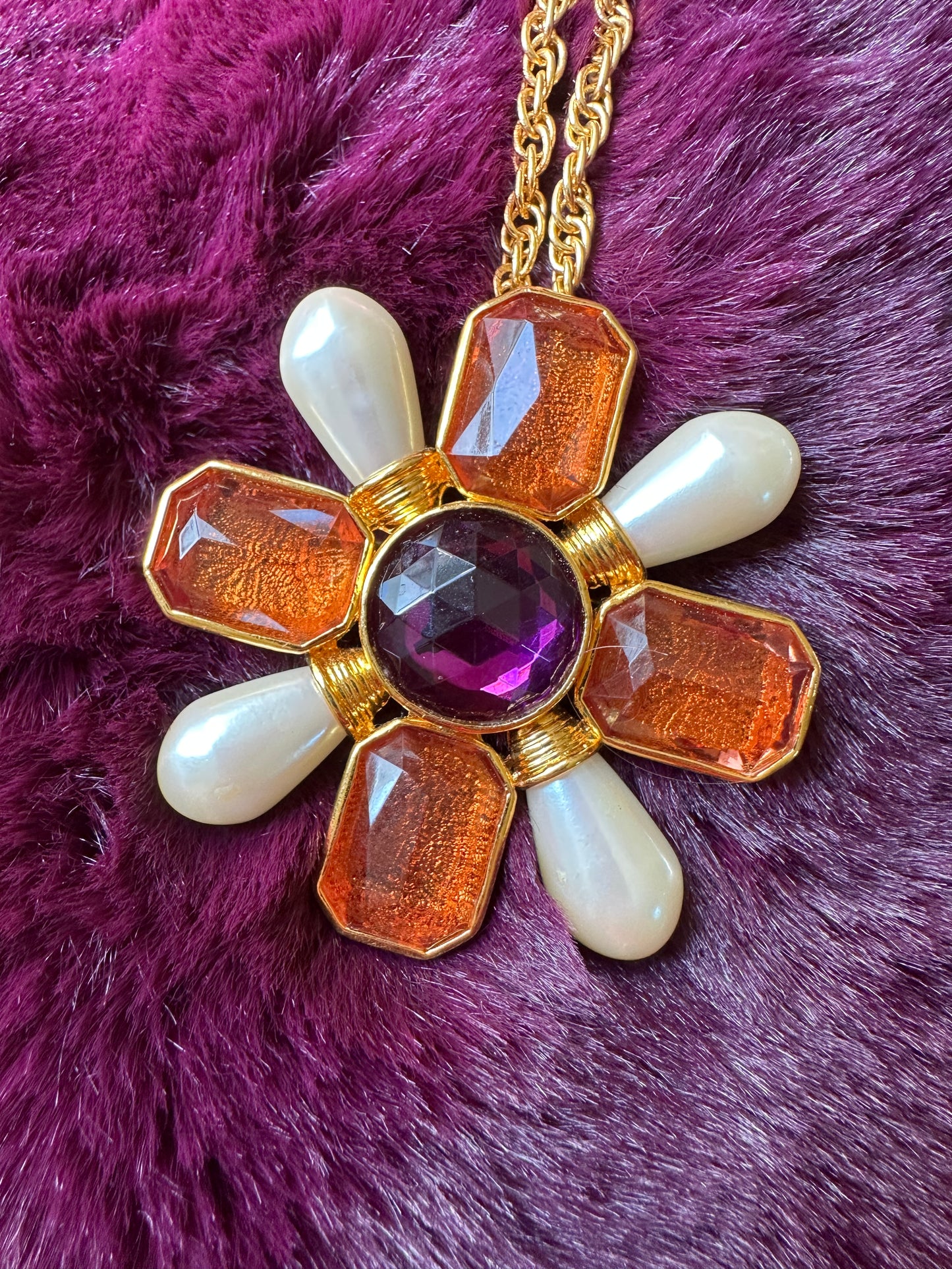 Medieval Revival Cross Necklace