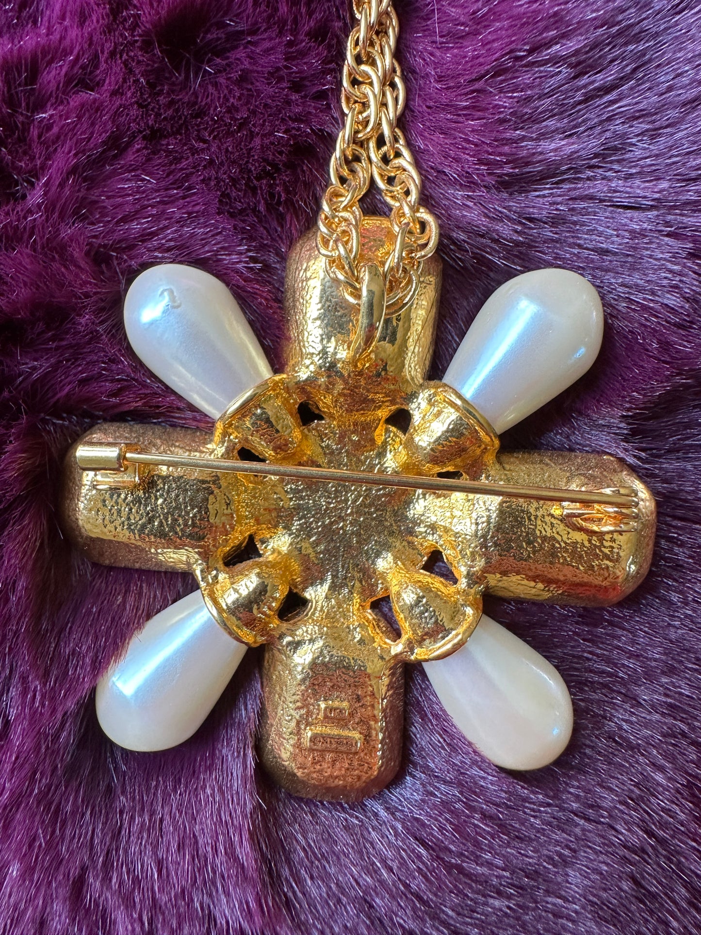 Medieval Revival Cross Necklace
