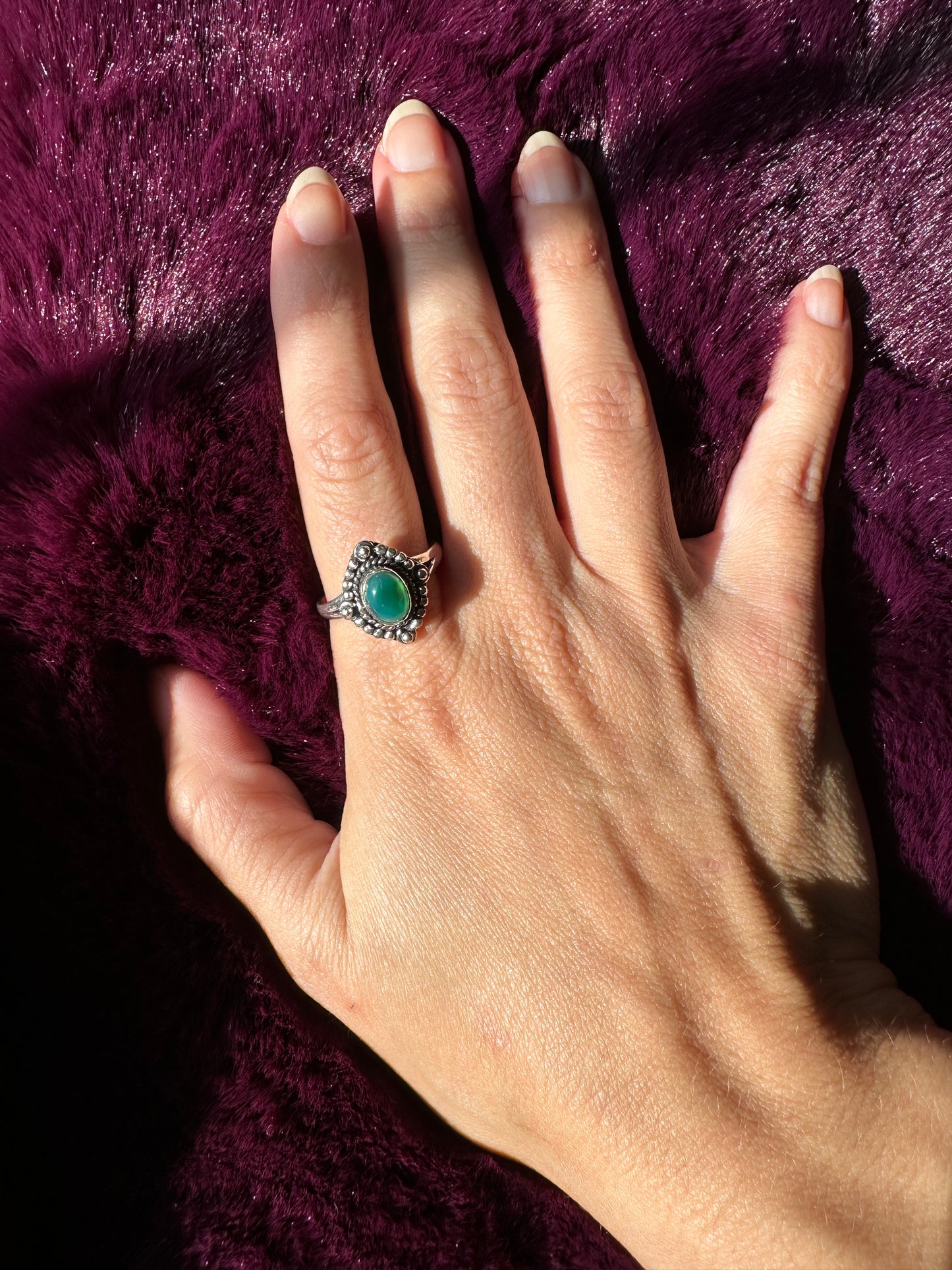 Witch's Silver Ring SZ 9.75 - 10