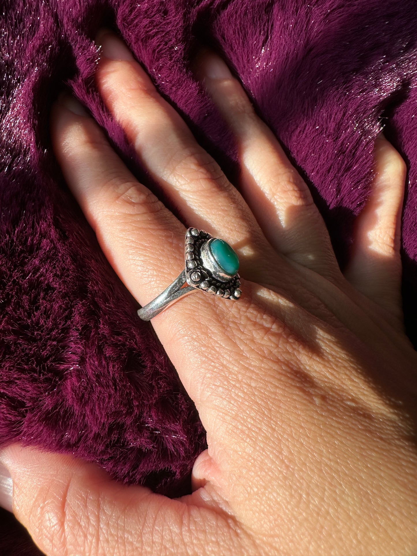 Witch's Silver Ring SZ 9.75 - 10