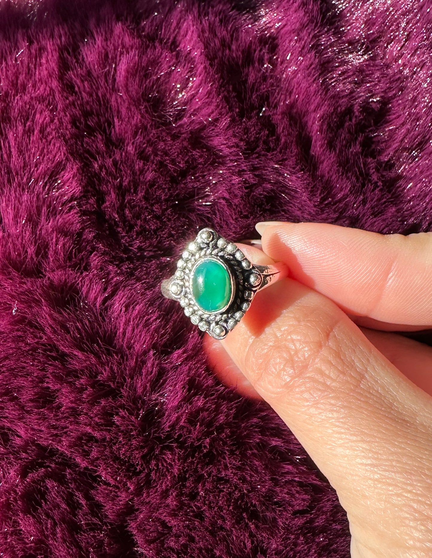 Witch's Silver Ring SZ 9.75 - 10