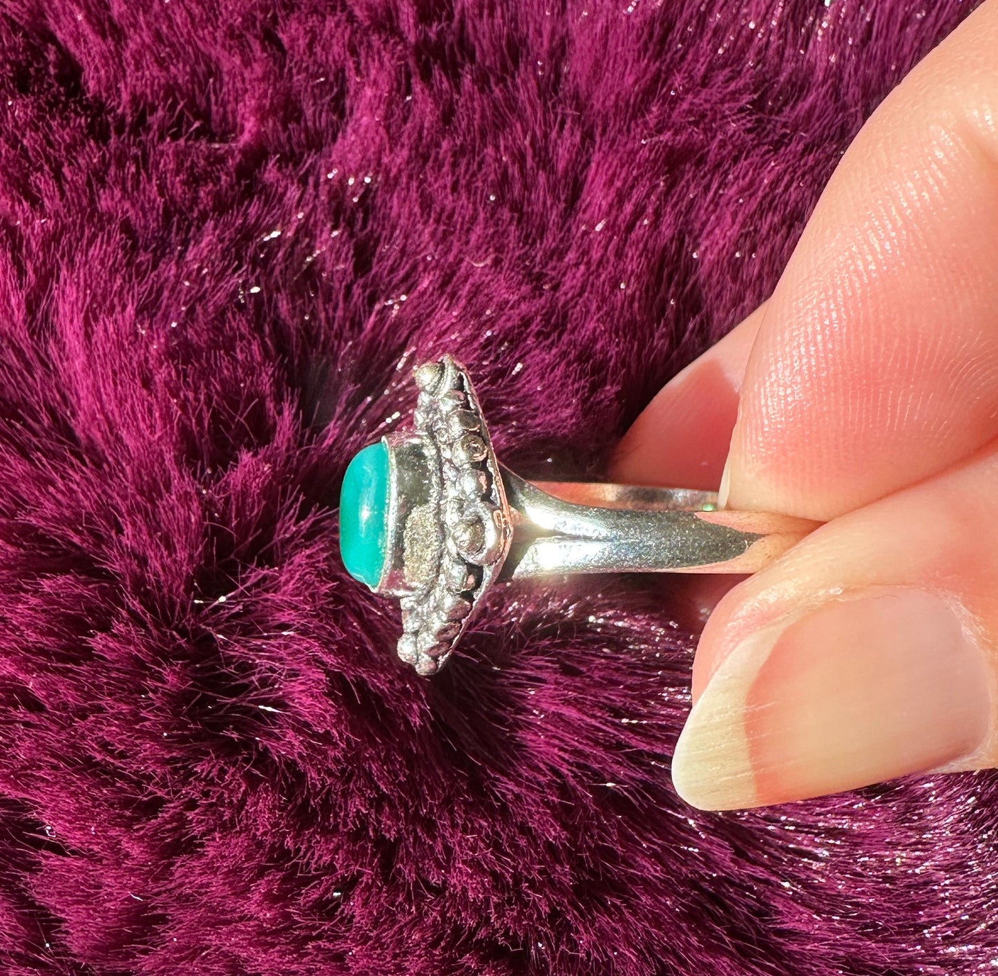 Witch's Silver Ring SZ 9.75 - 10