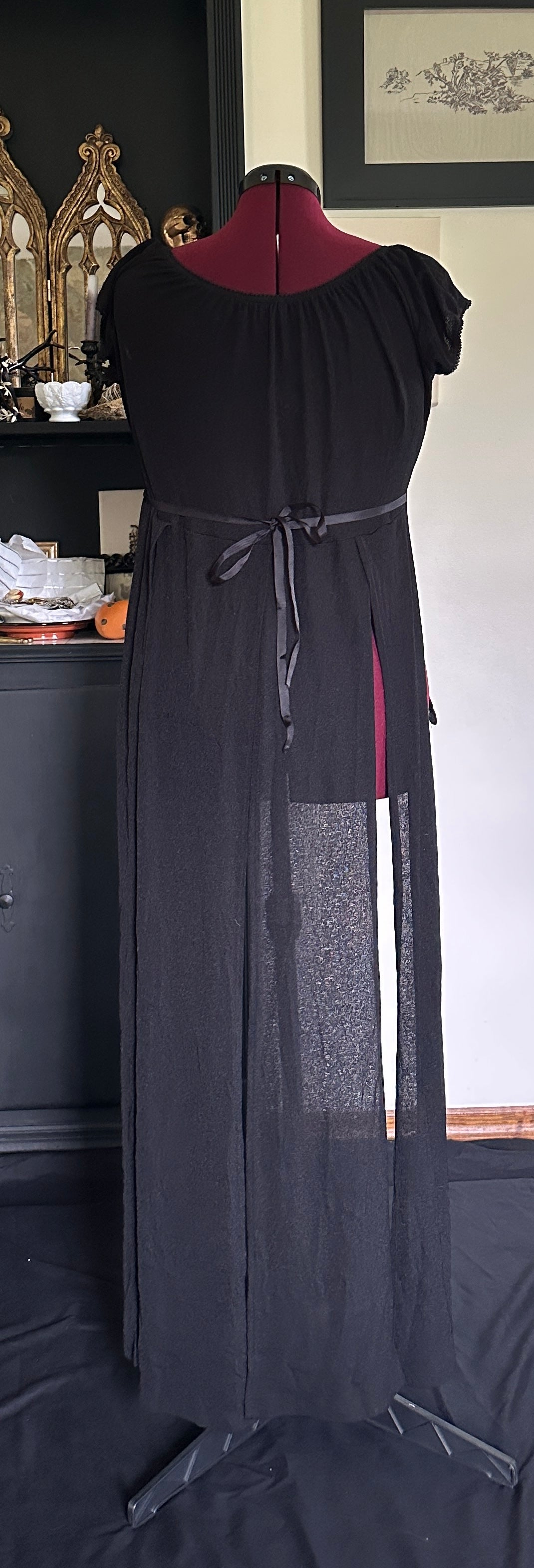 Y2K Hi-Lo Goth Top M-XL